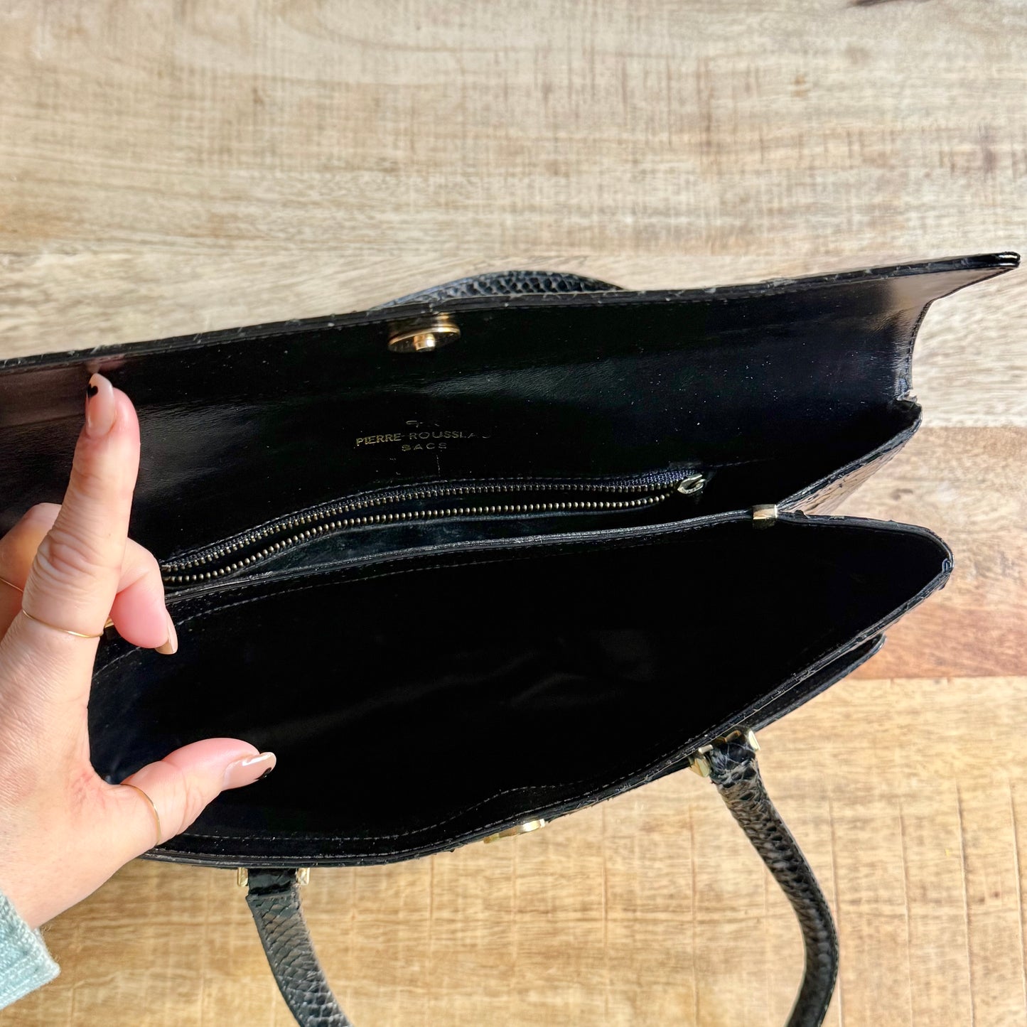 Borsa vintage rettile