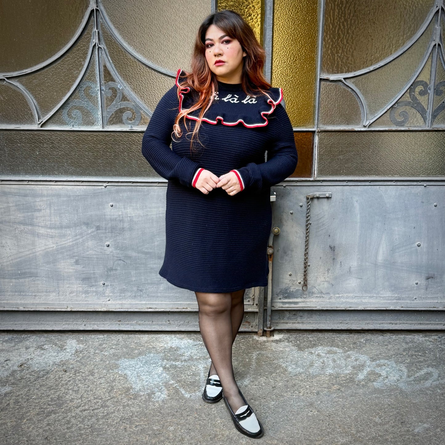 Lazzari abito lana M/L
