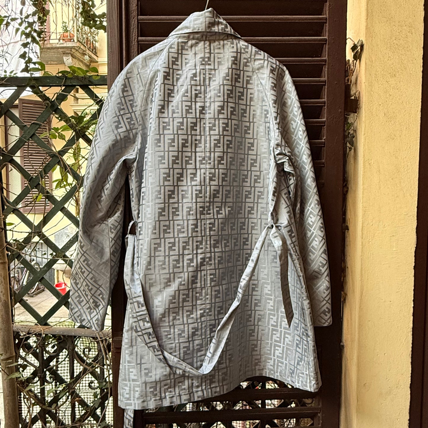 Fendi giacca monogram tg 44/48