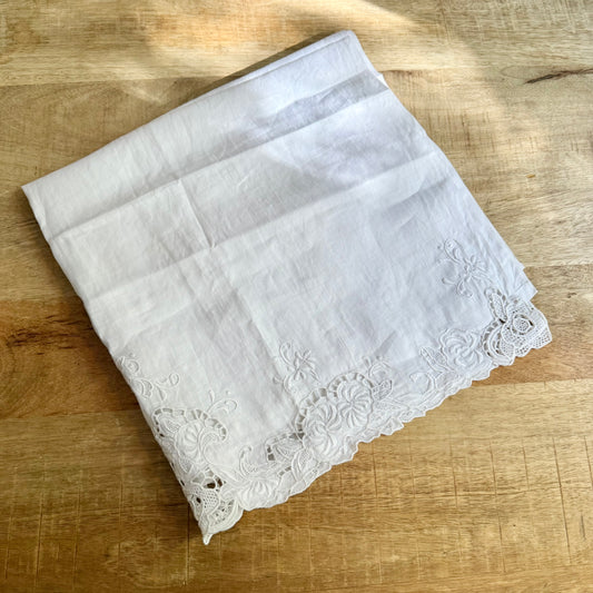 Asciugamano vintage lino