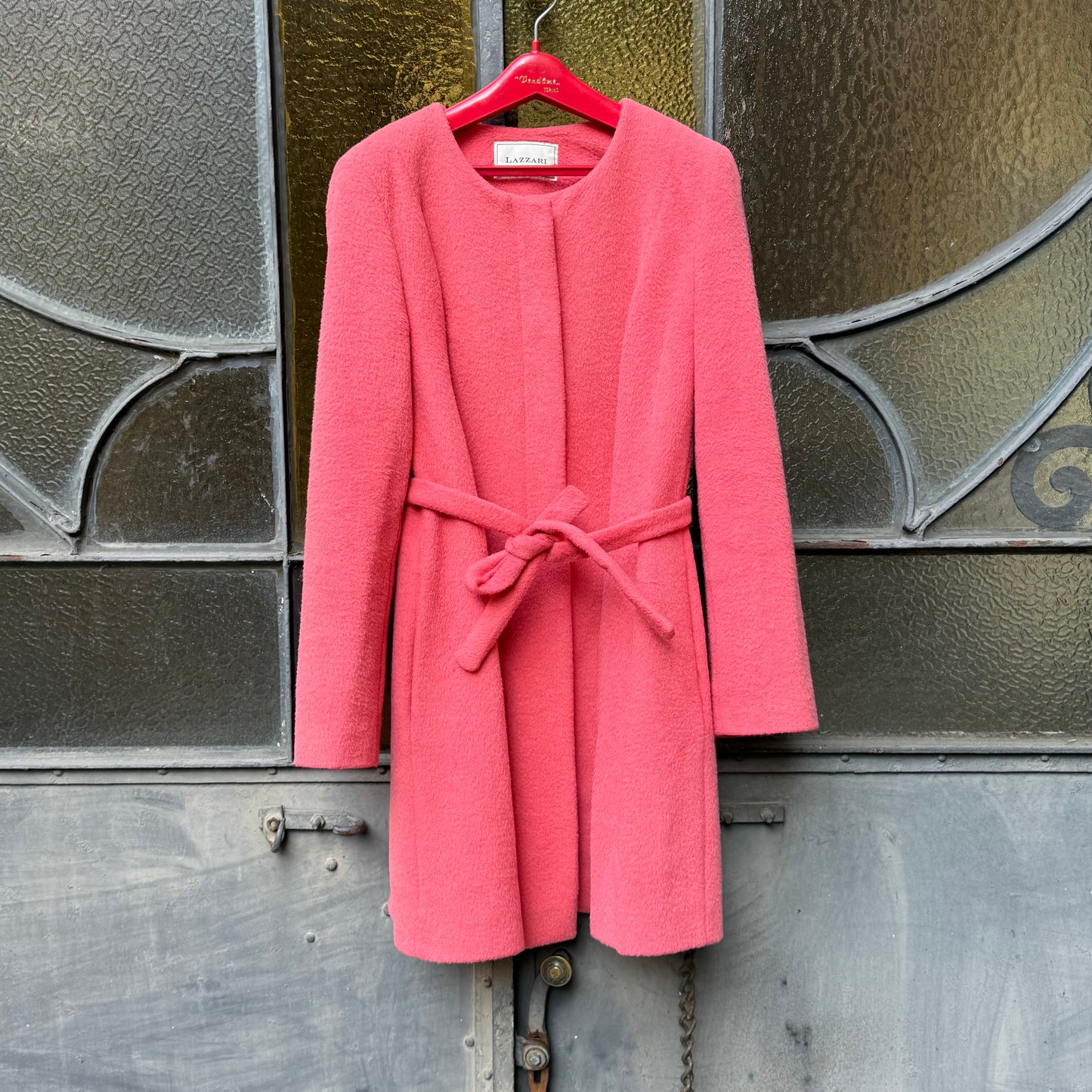 Lazzari cappotto rosa S/M