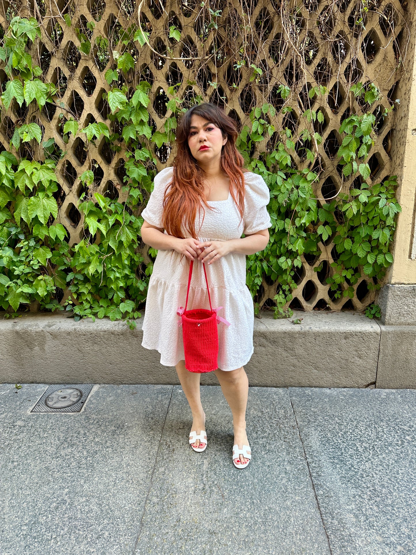 “Mochi bag” rossa