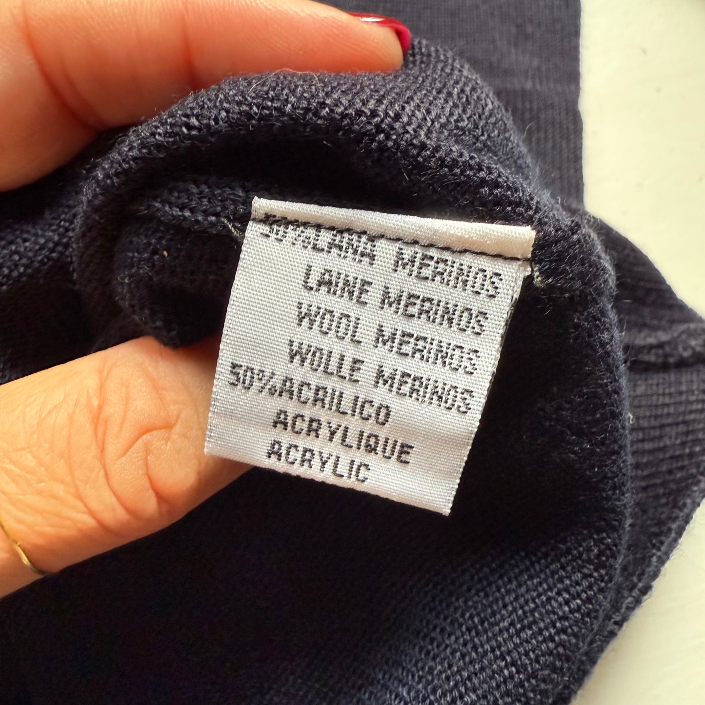 Lupetto blu tg M/XXL