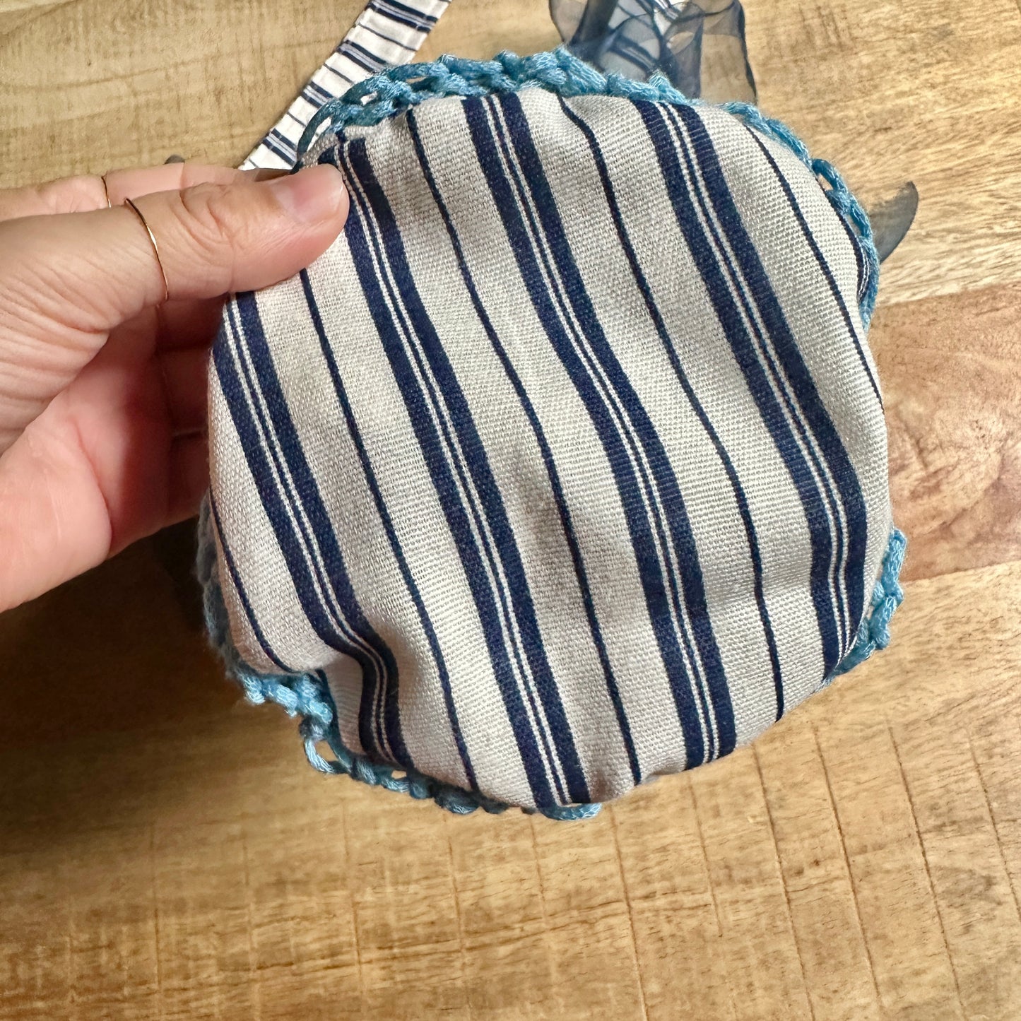 “Mochi bag” azzurra