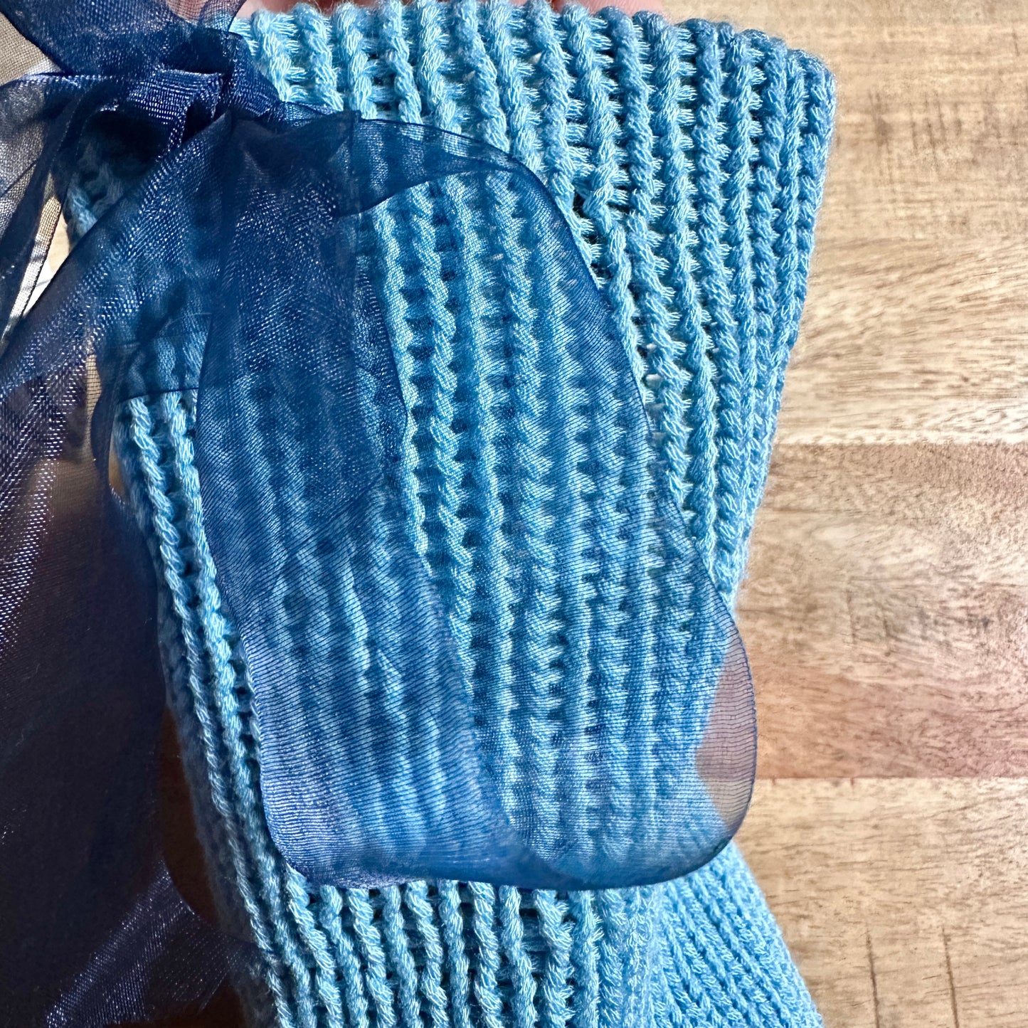 “Mochi bag” azzurra
