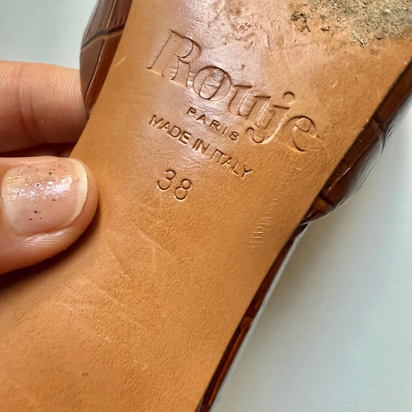 Rouje mules n38