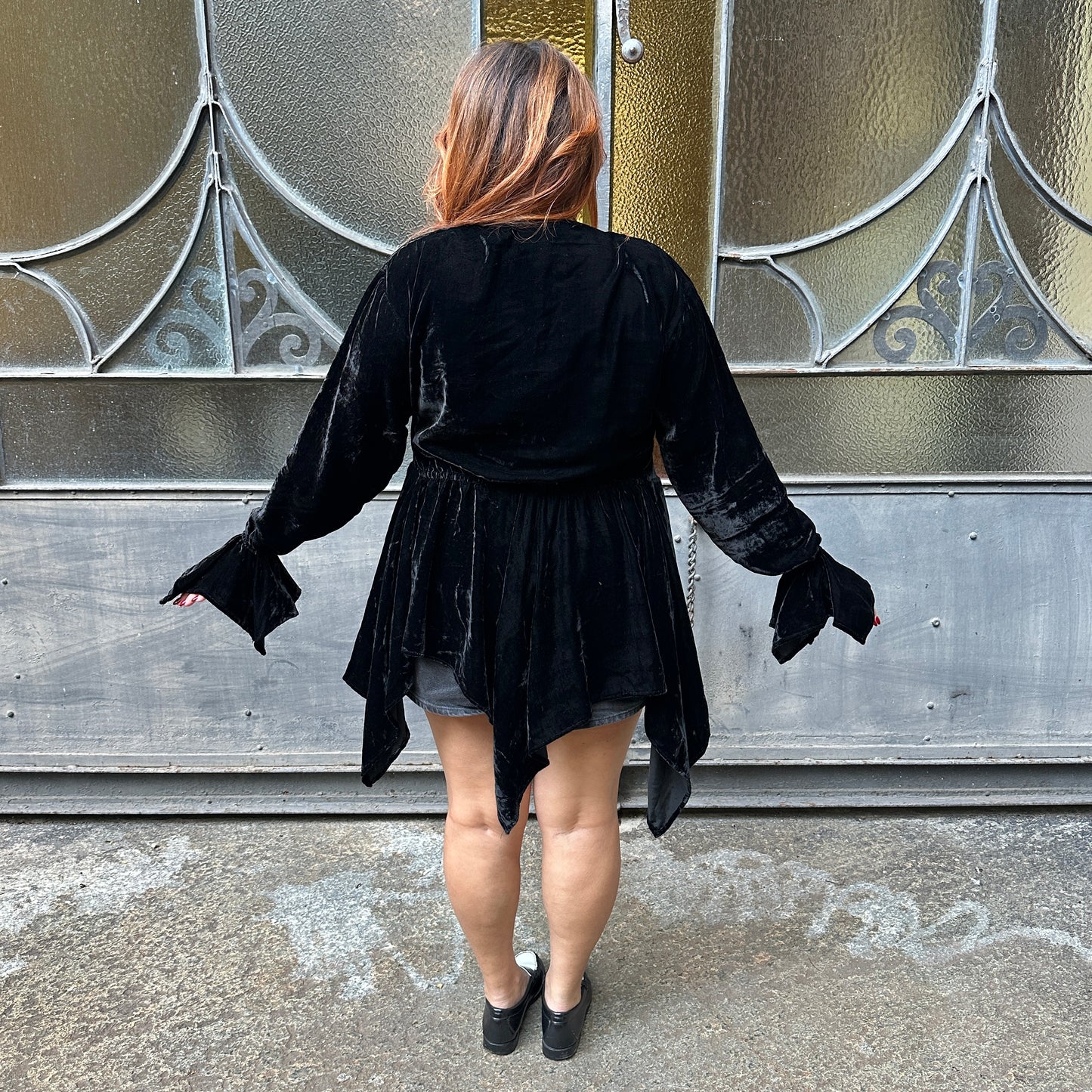 Blusa/camicia velluto tg M