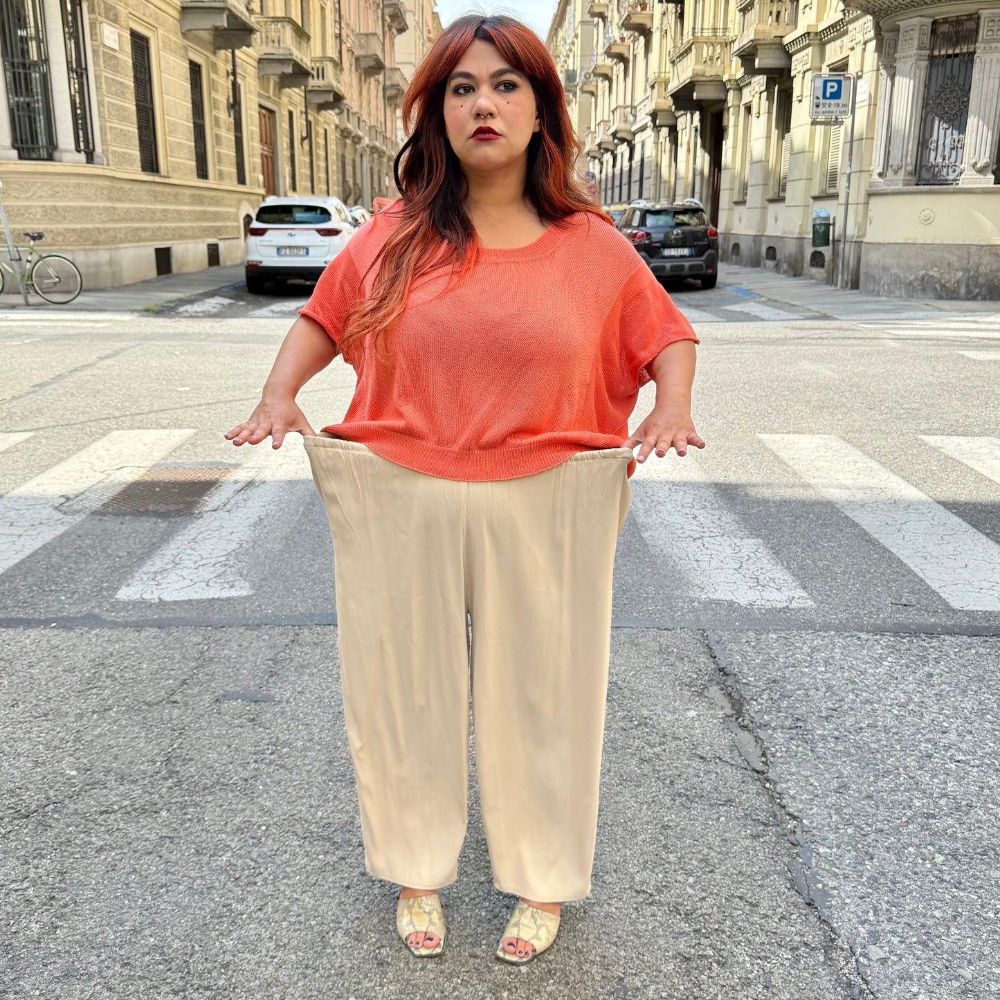 Pantaloni sartoriali M/XXXL