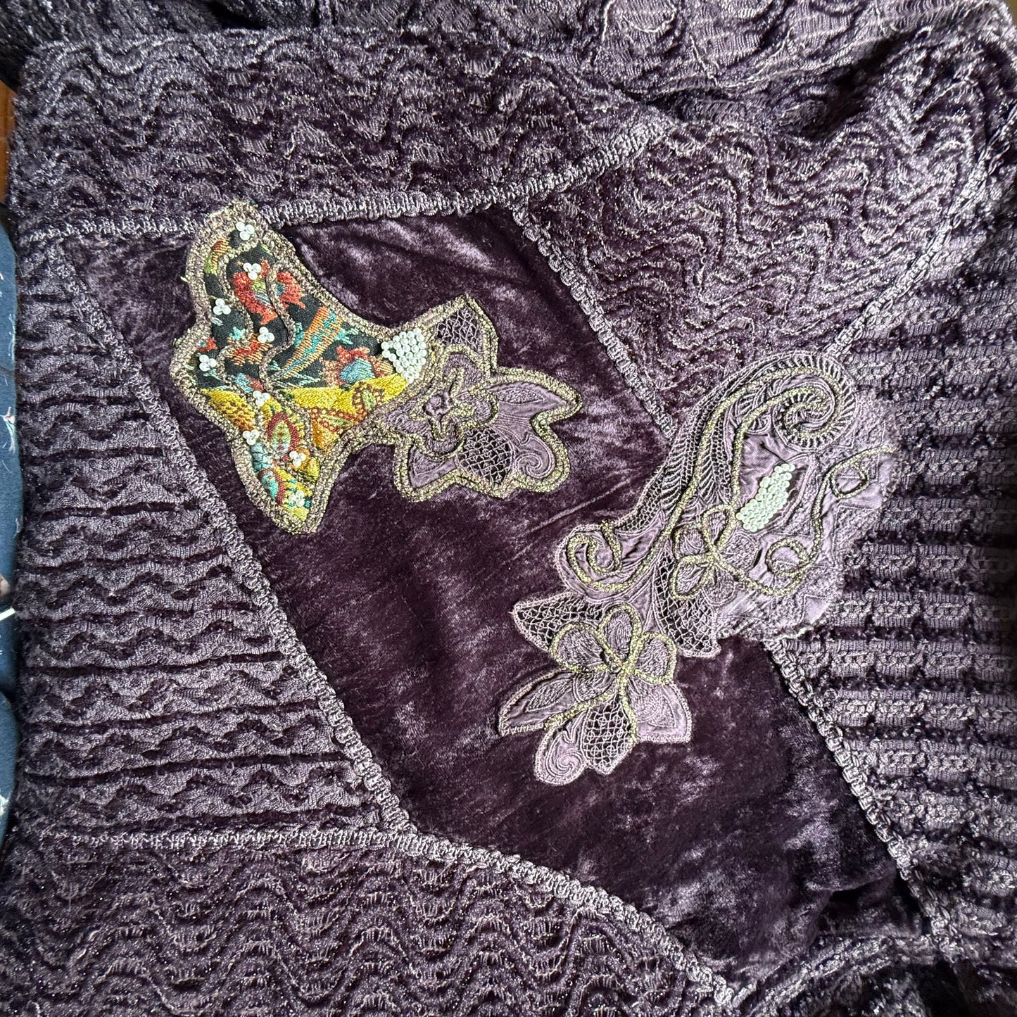 Giacca viola vintage L/XXXL