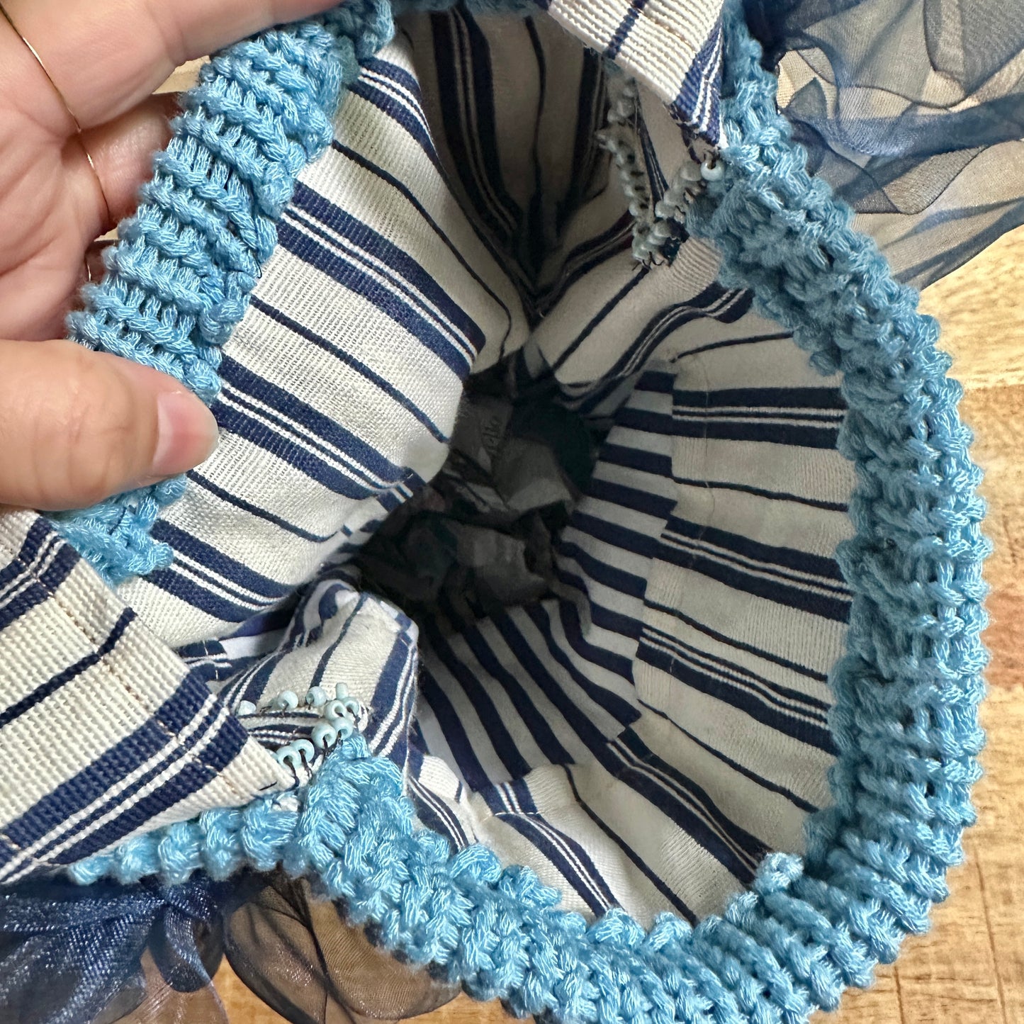 “Mochi bag” azzurra