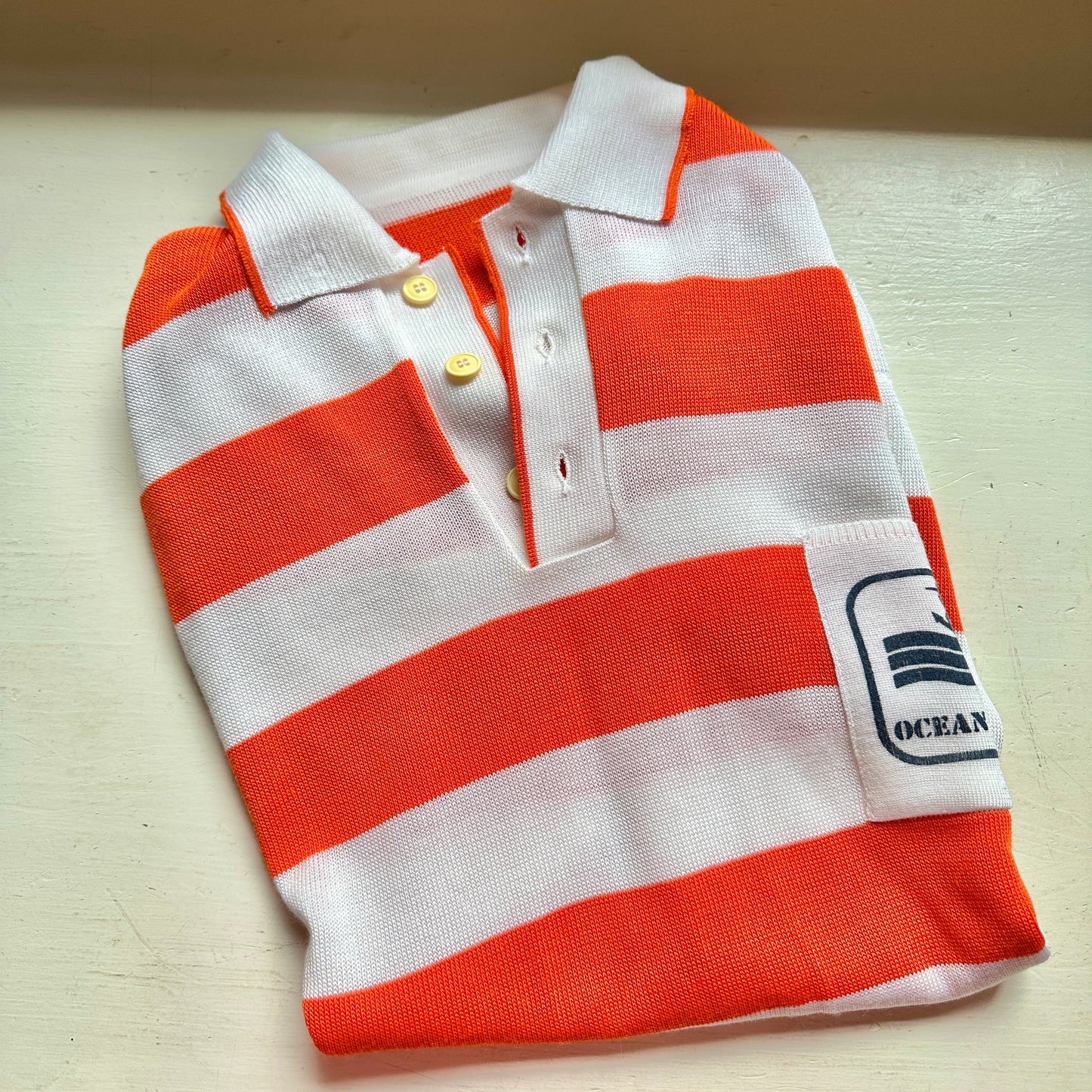 Polo vintage righe L/XXXL