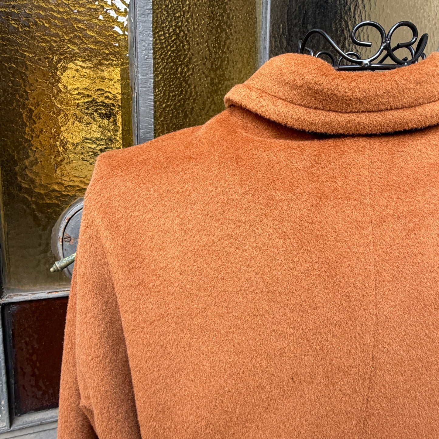 Cappotto ruggine Tg M/XXL