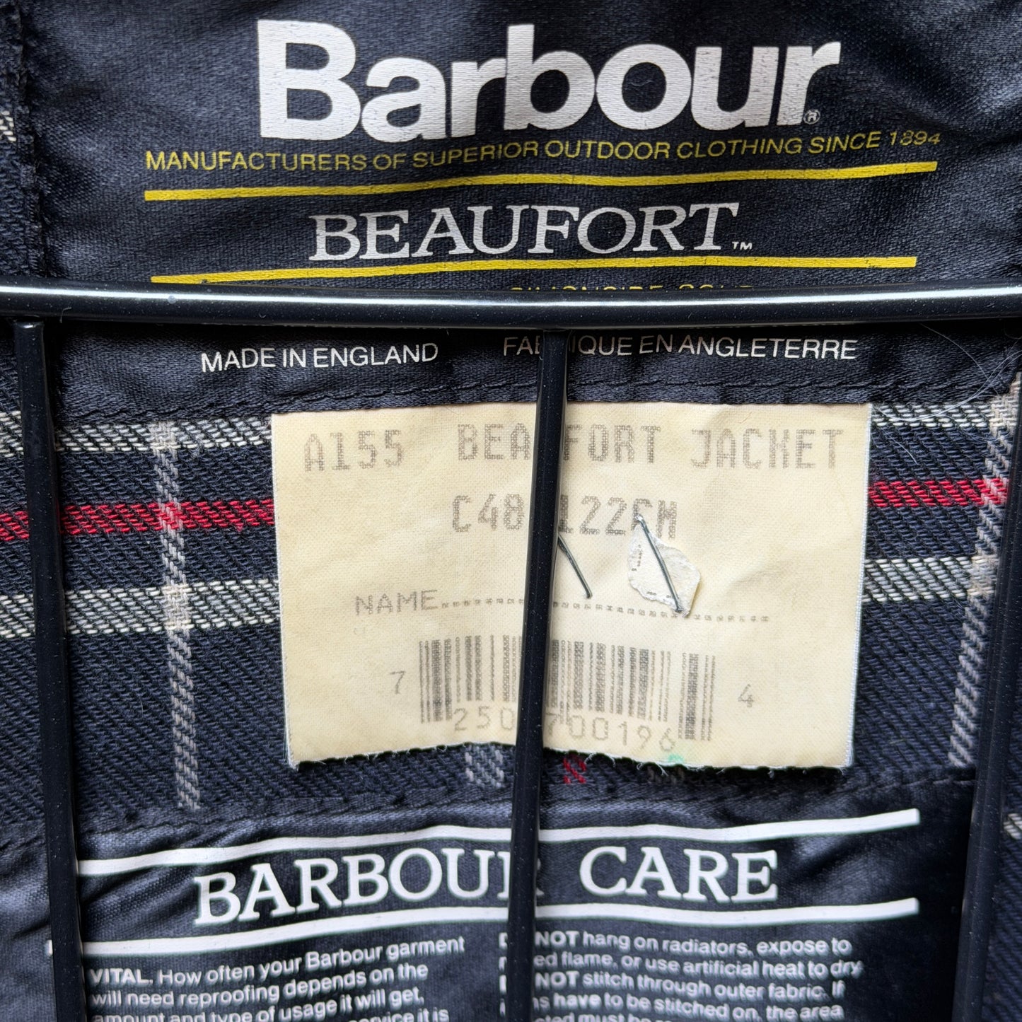 Barbour beaufort vintage C48
