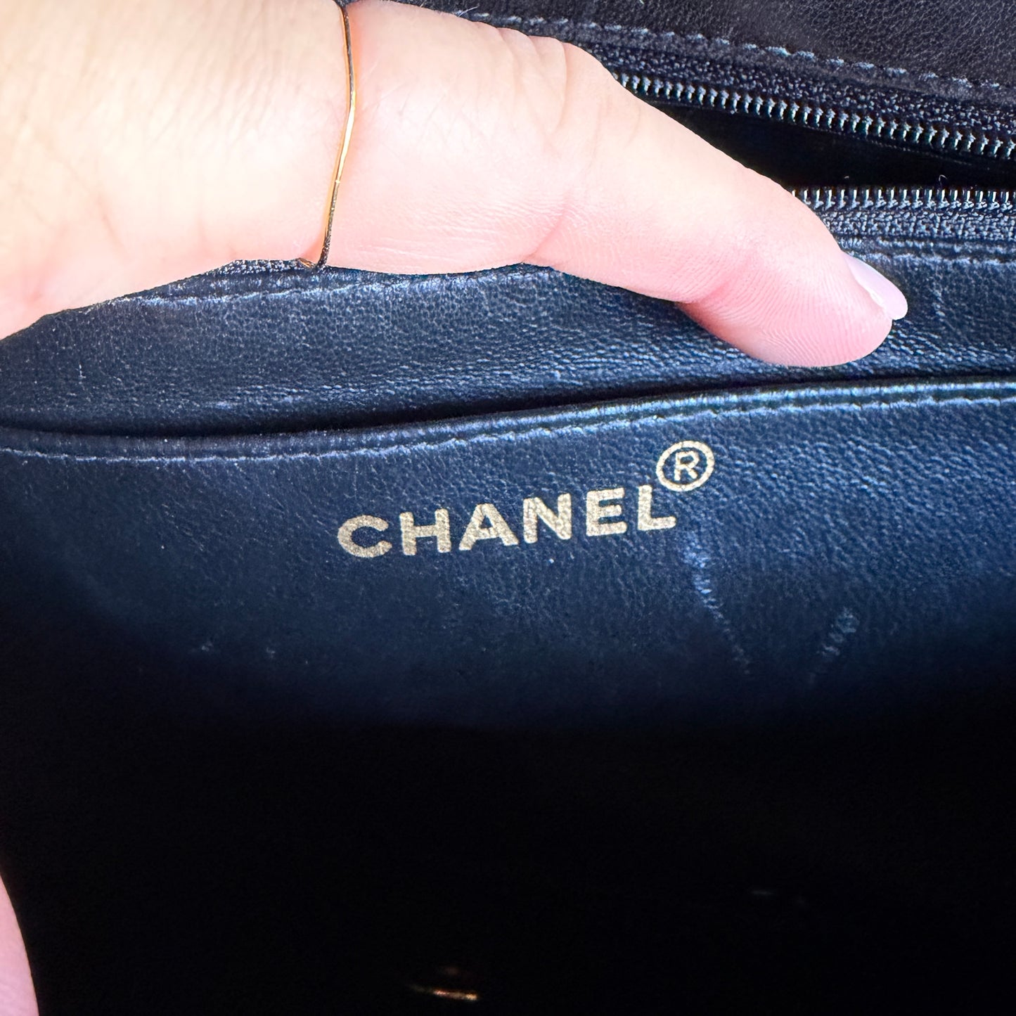 Chanel Chanel 2.55 Timless big logo