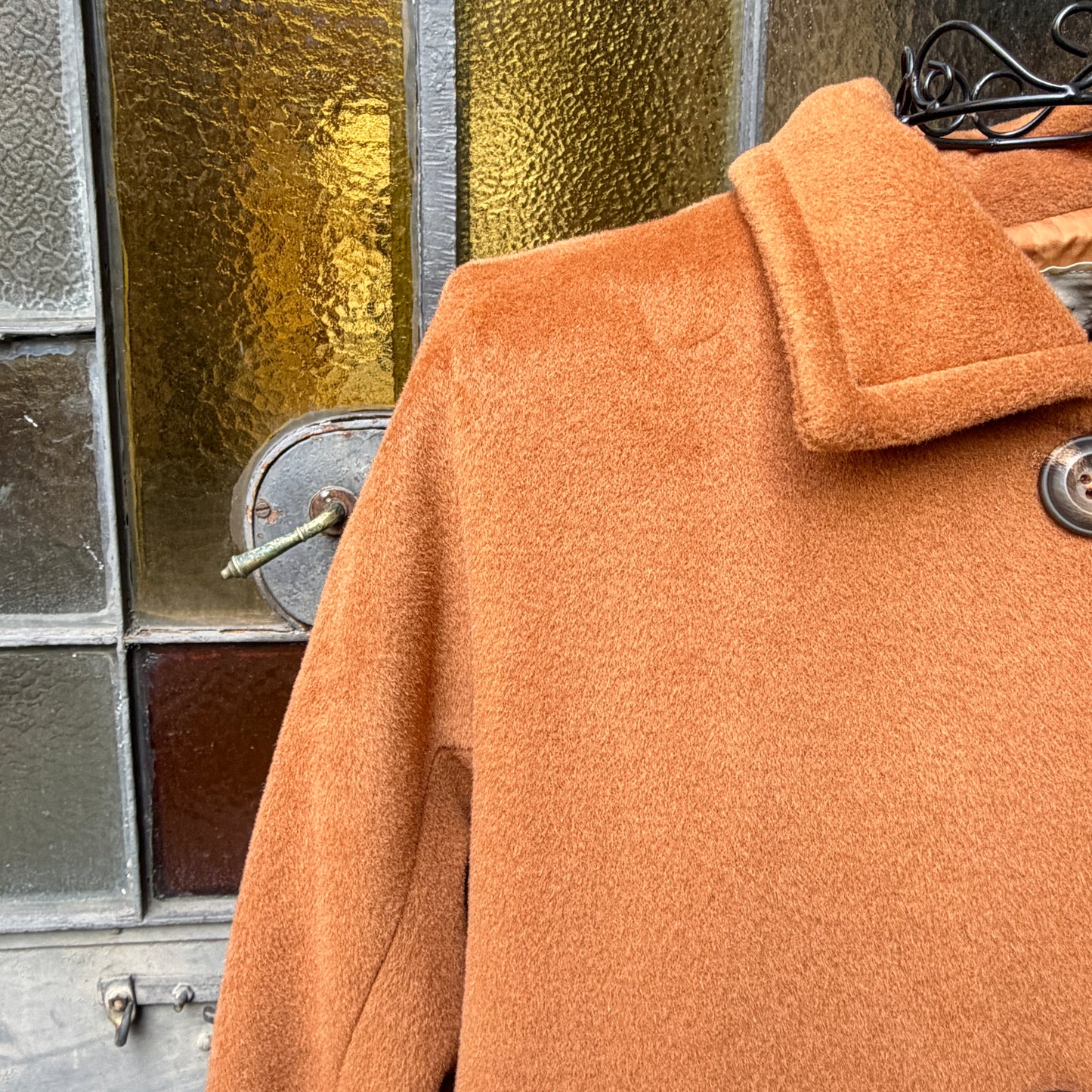 Cappotto ruggine Tg M/XXL