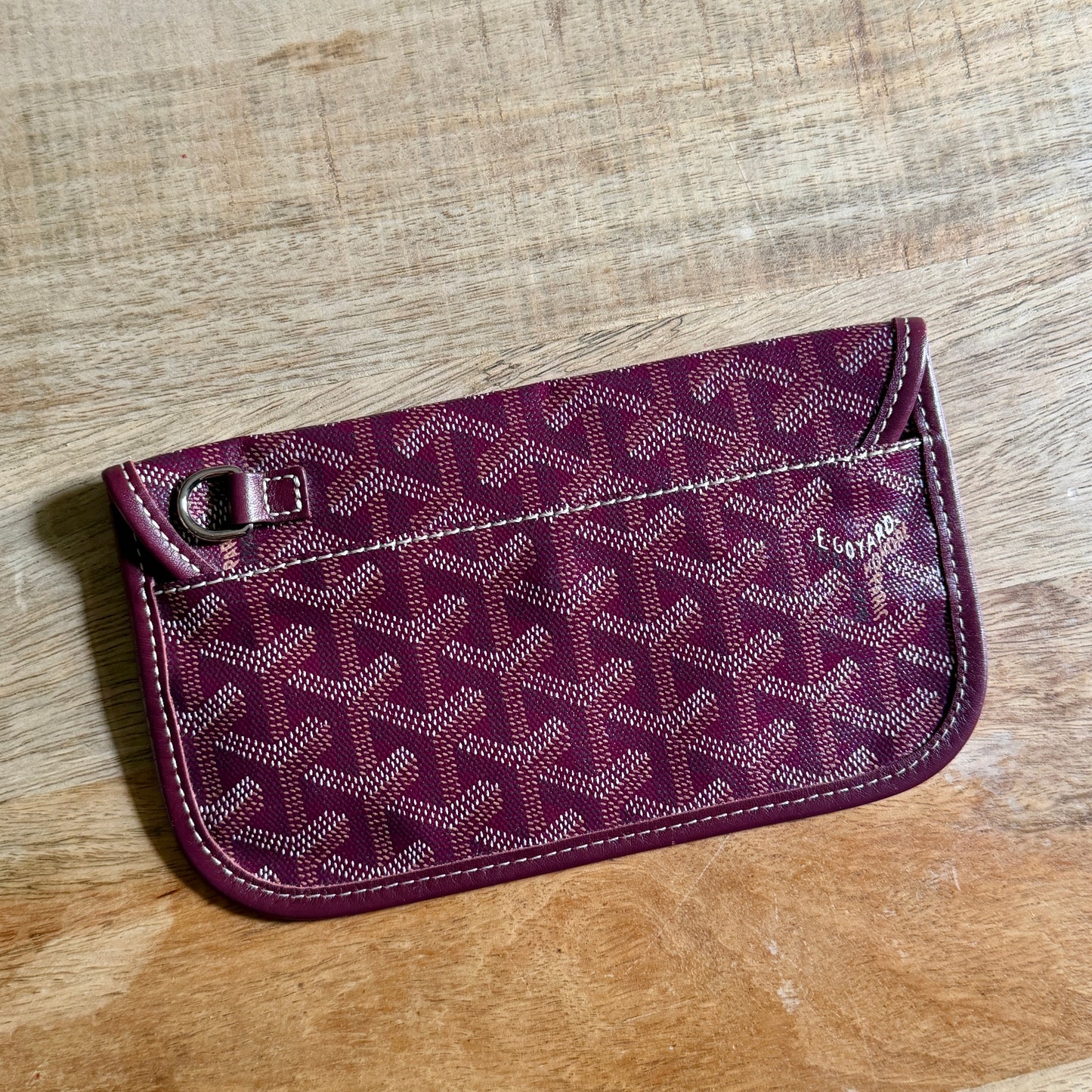 Goyard pochette bordeaux