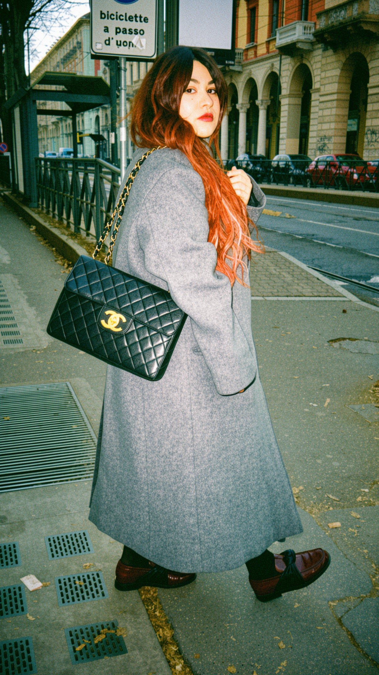 Chanel Chanel 2.55 Timless big logo