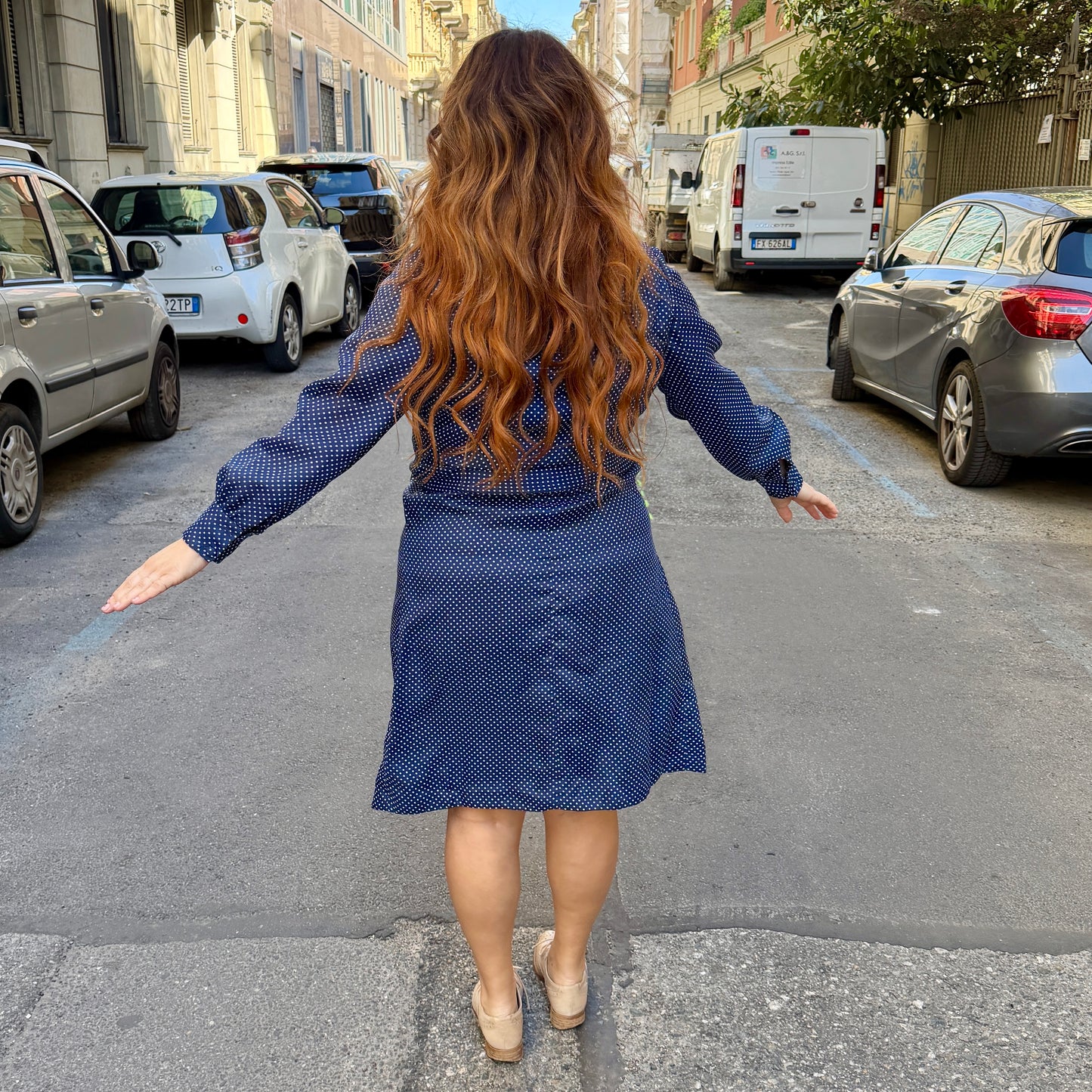 Abito sartoriale vintage L