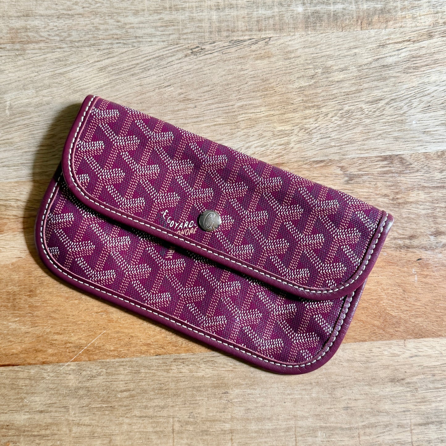 Goyard pochette bordeaux