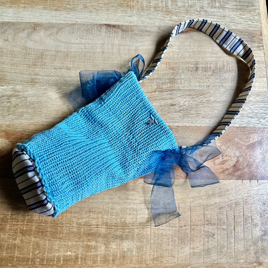 “Mochi bag” azzurra