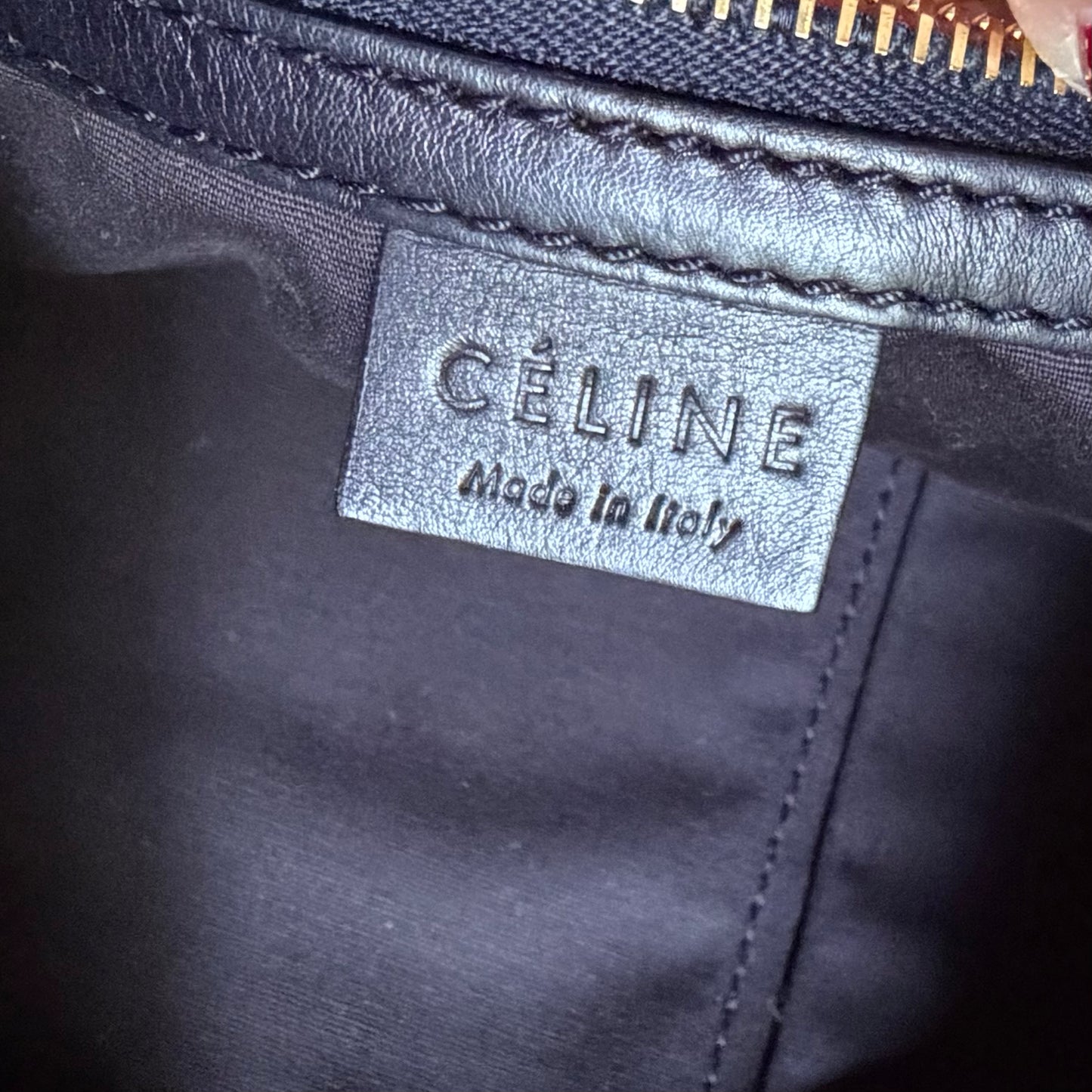 Céline race stipe bag