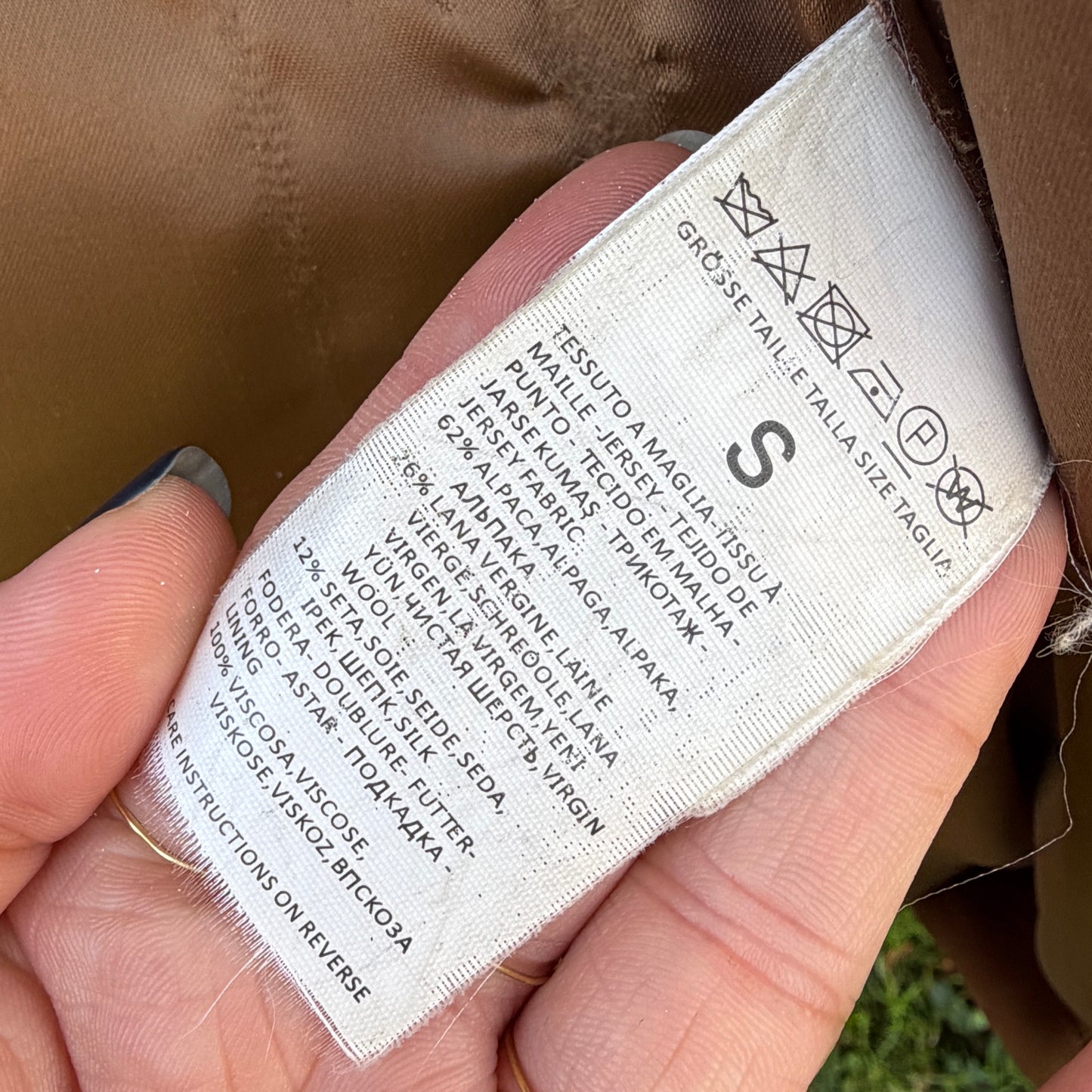 MaxMara teddy coat S