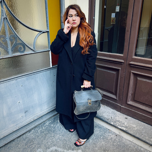 Borsa cracked leather