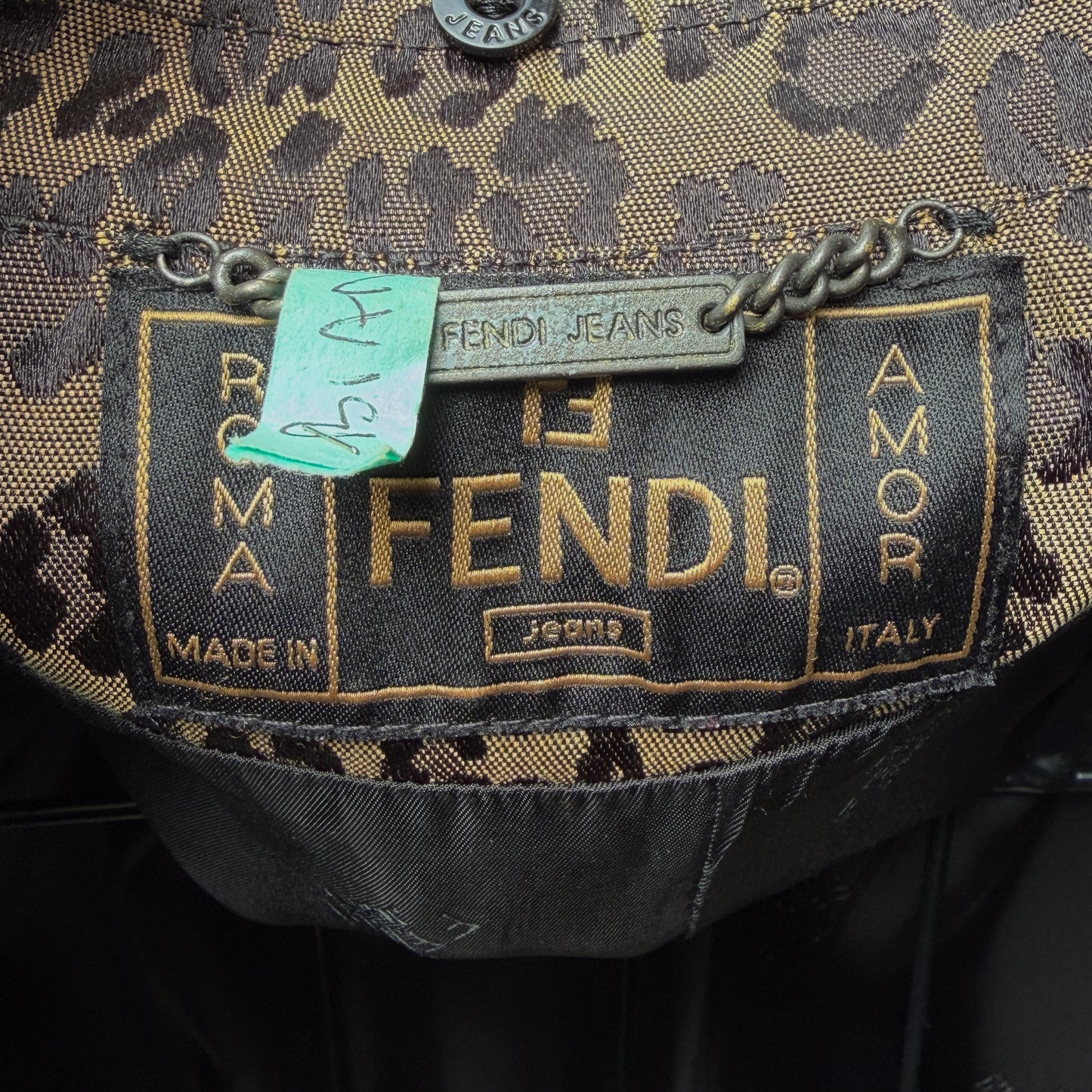 Fendi vintage maculata S/XL