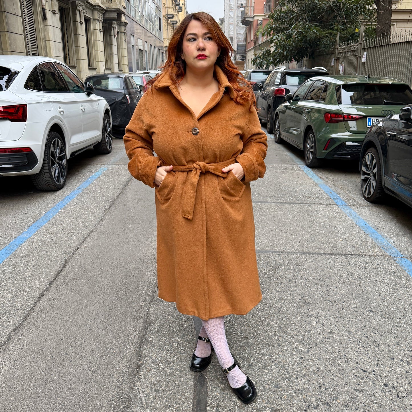 Cappotto ruggine Tg M/XXL