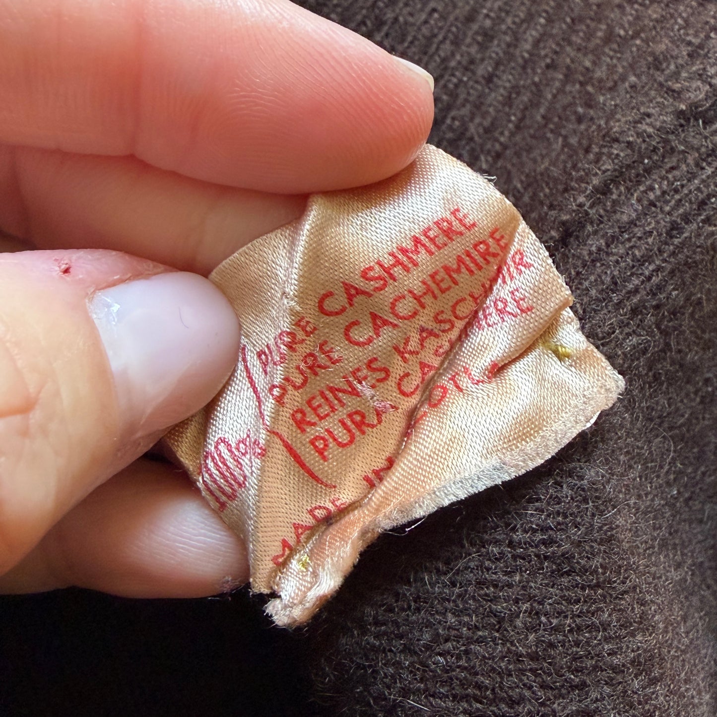 Dolcevita cachemire M/XXXL