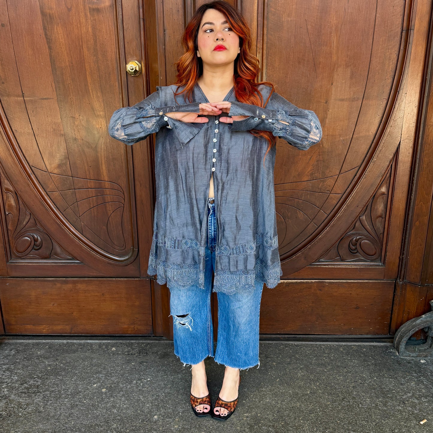 Oppio(Sorelle Chiarugi) blusa TU