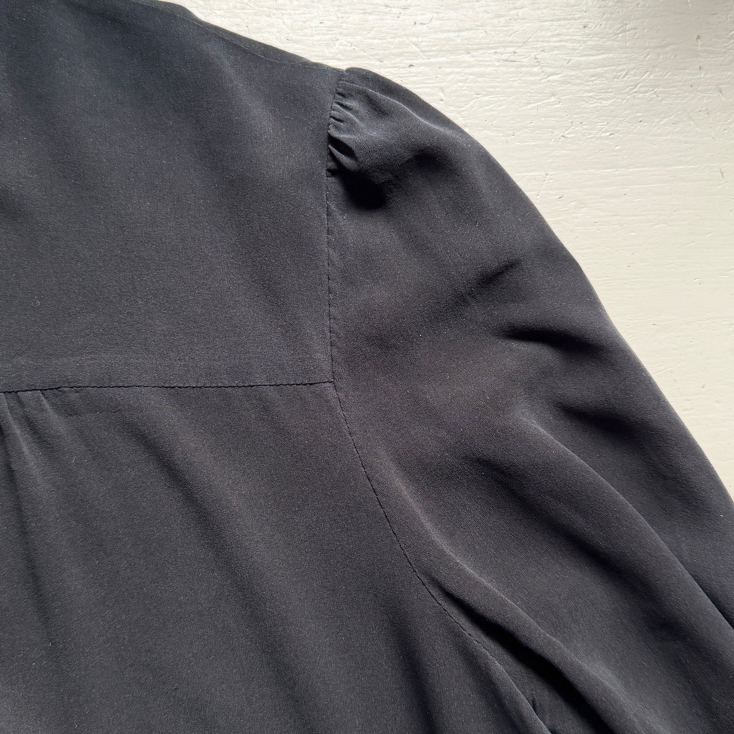 Prada blusa seta nera tg L/XXL