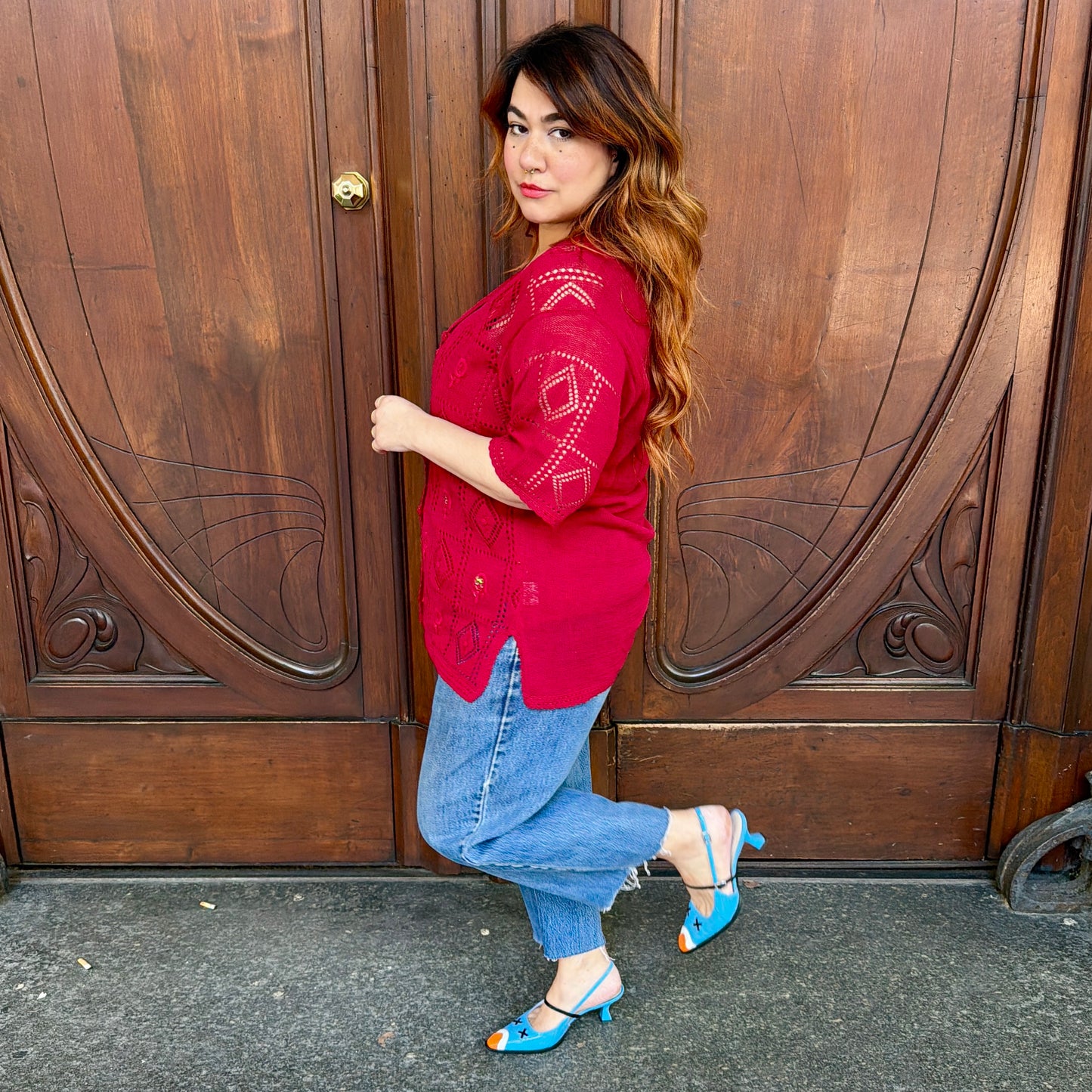 Twinset rosso vino L/XXL
