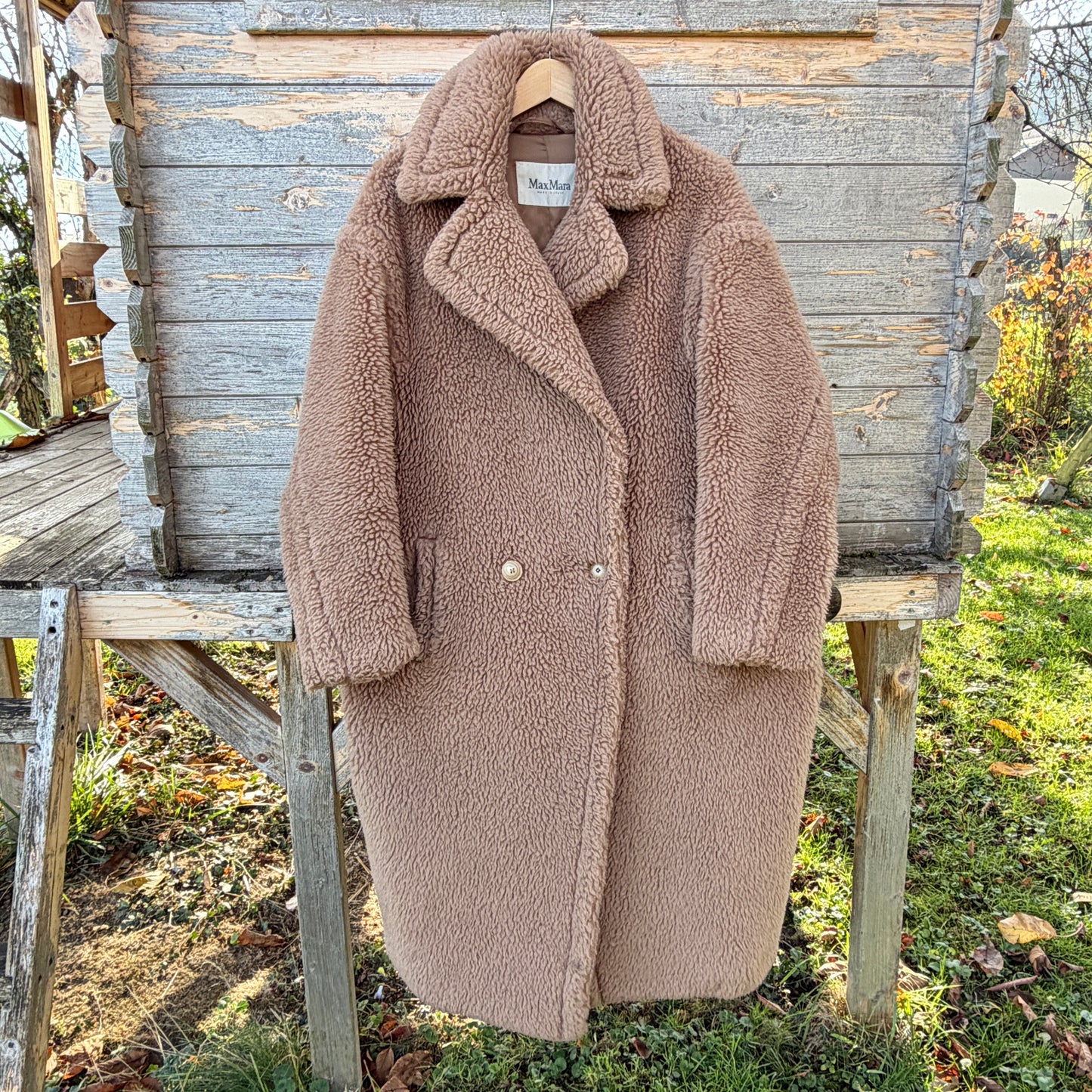 MaxMara teddy coat S