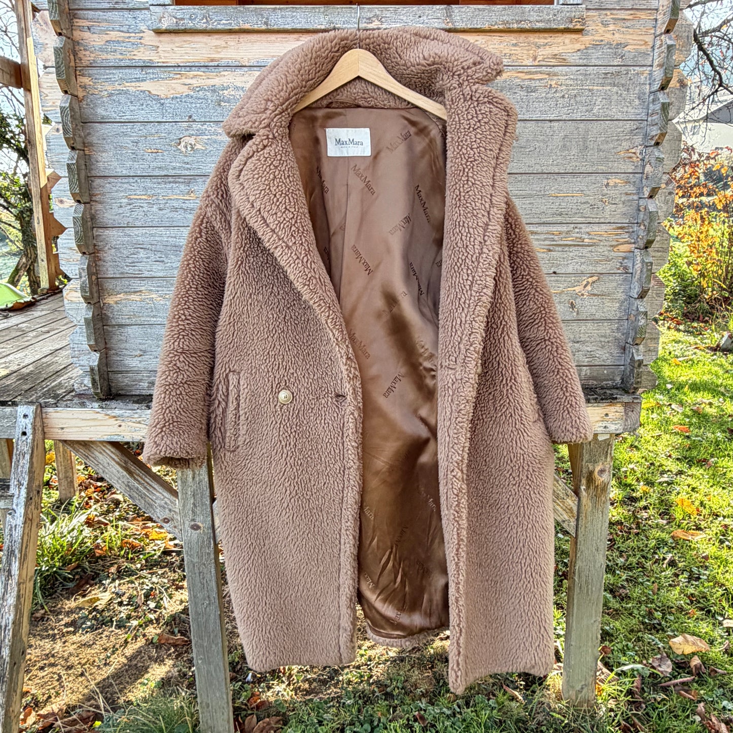 MaxMara teddy coat S