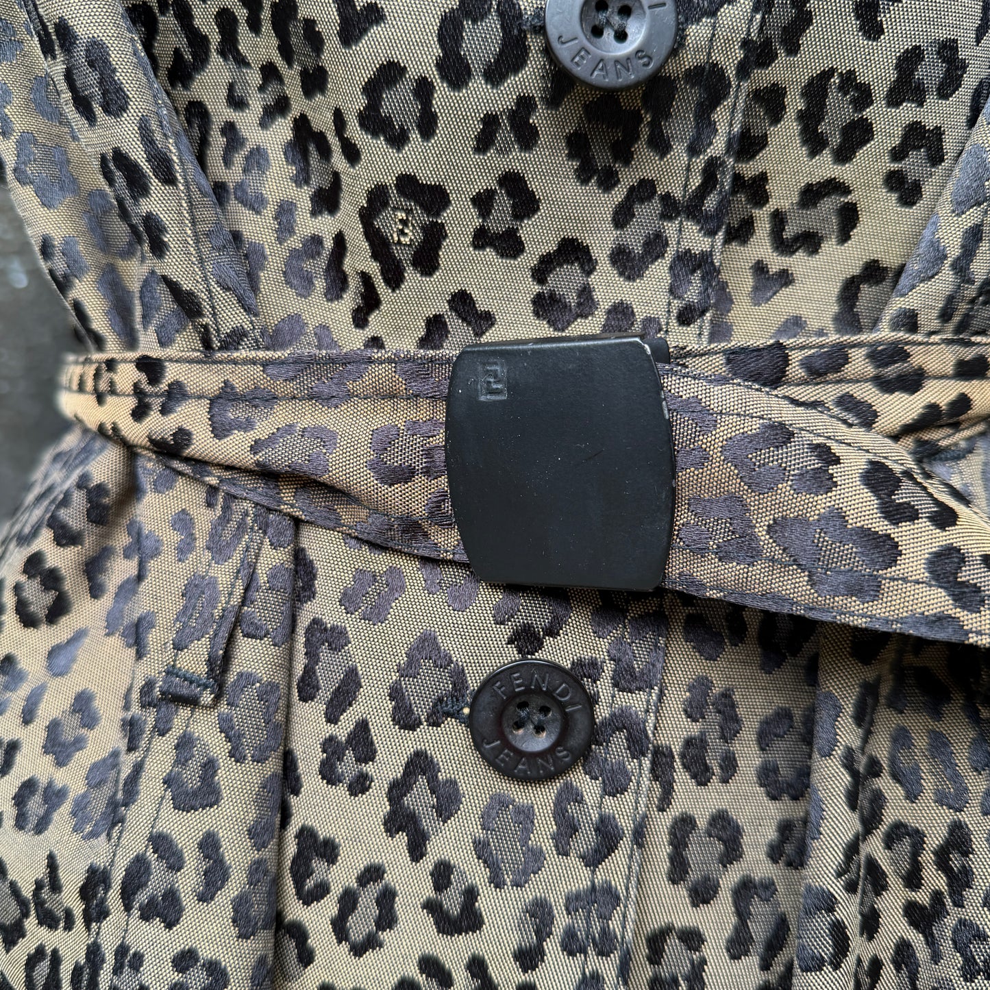 Fendi vintage maculata S/XL