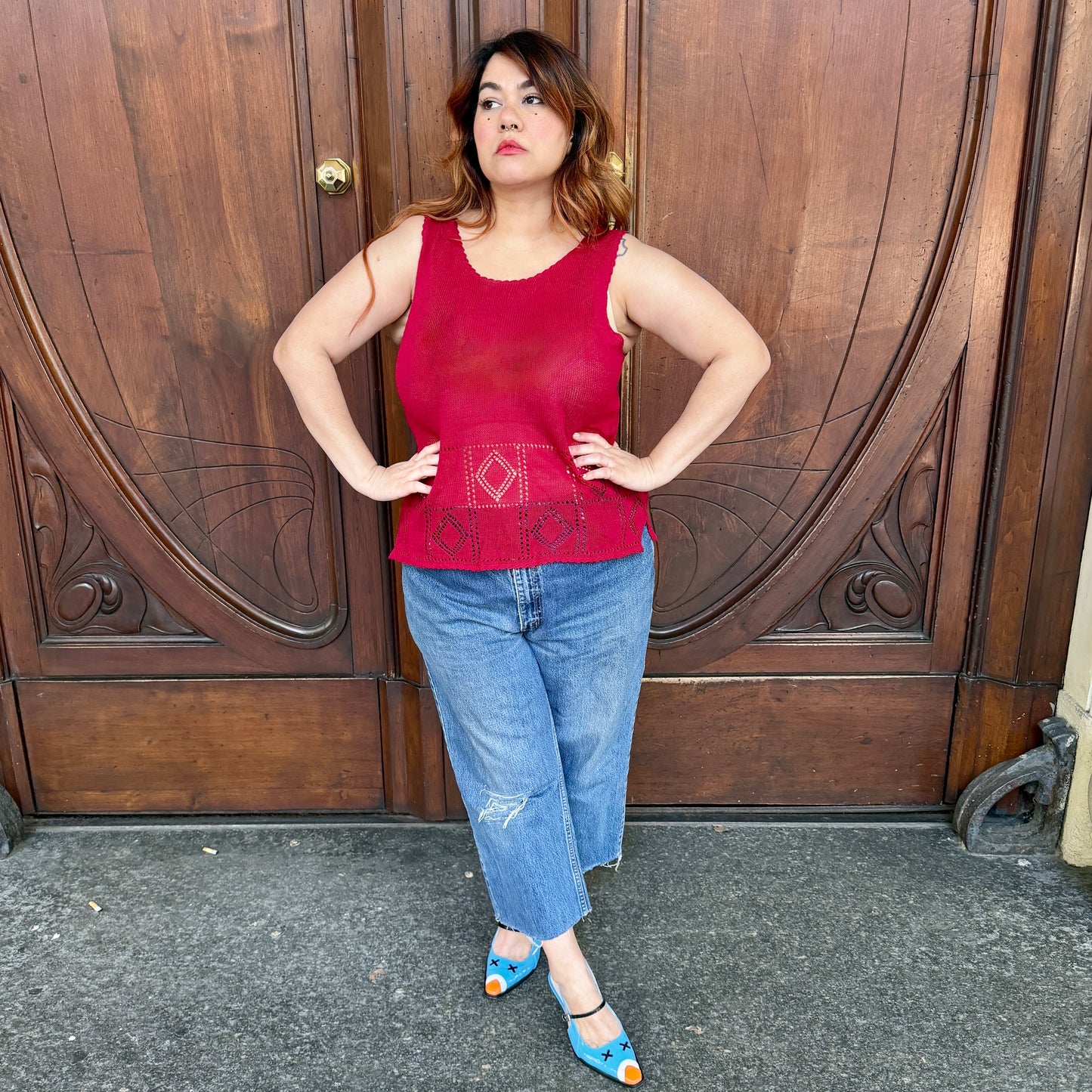 Twinset rosso vino L/XXL