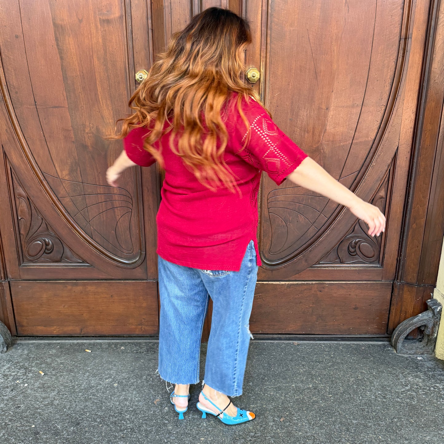 Twinset rosso vino L/XXL