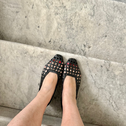 Miista scarpe intrecciate 38