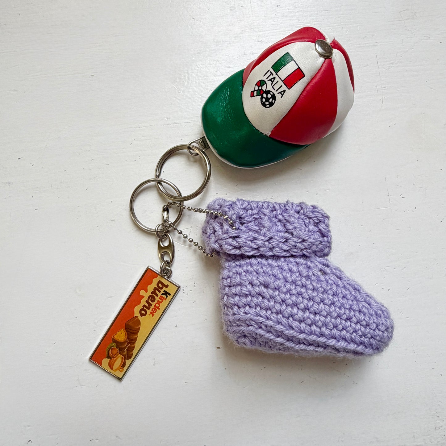 2º set portachiavi vintage