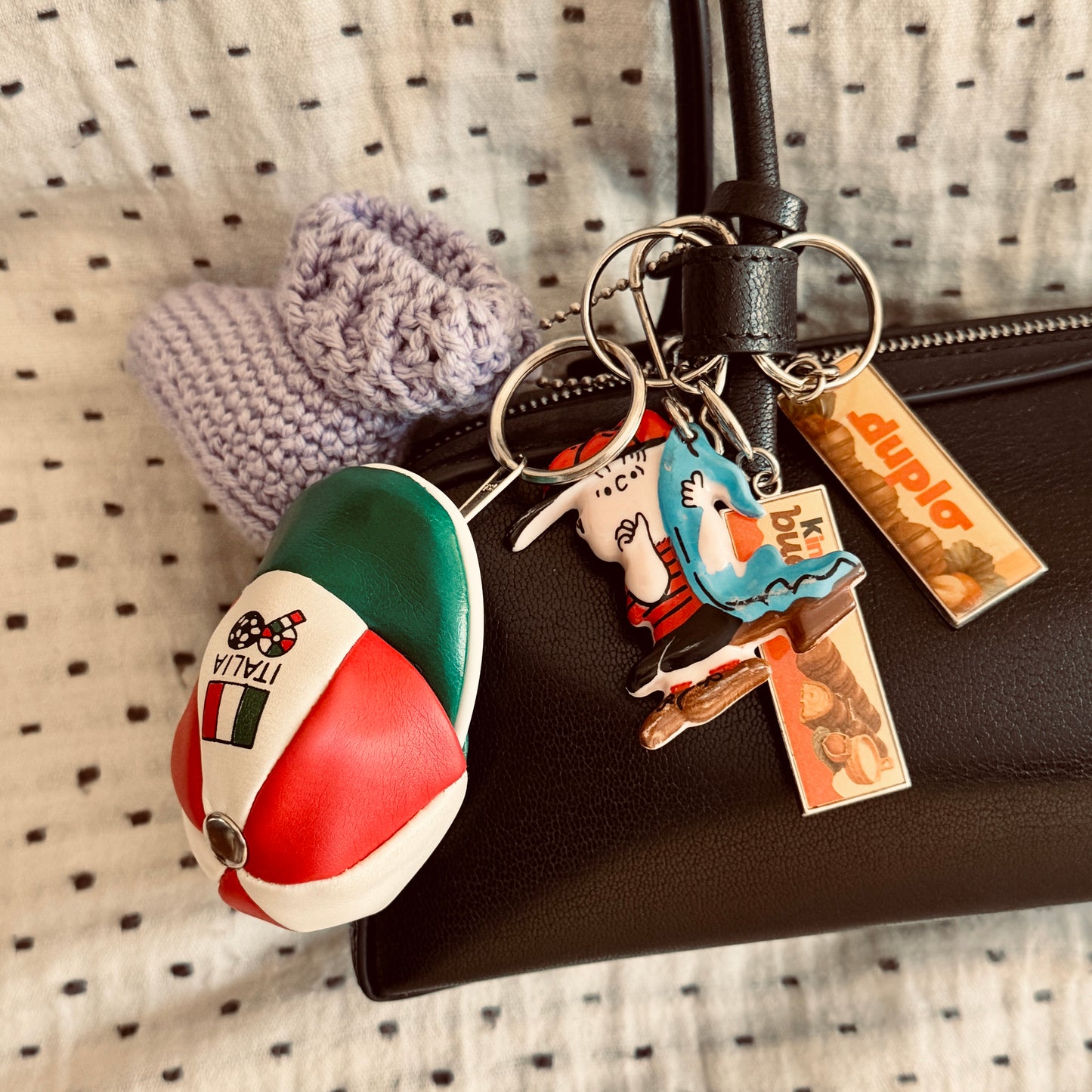 1º set Portachiavi vintage