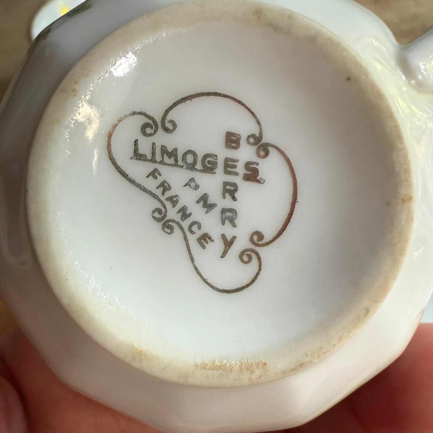 Limoges tazzine francesi
