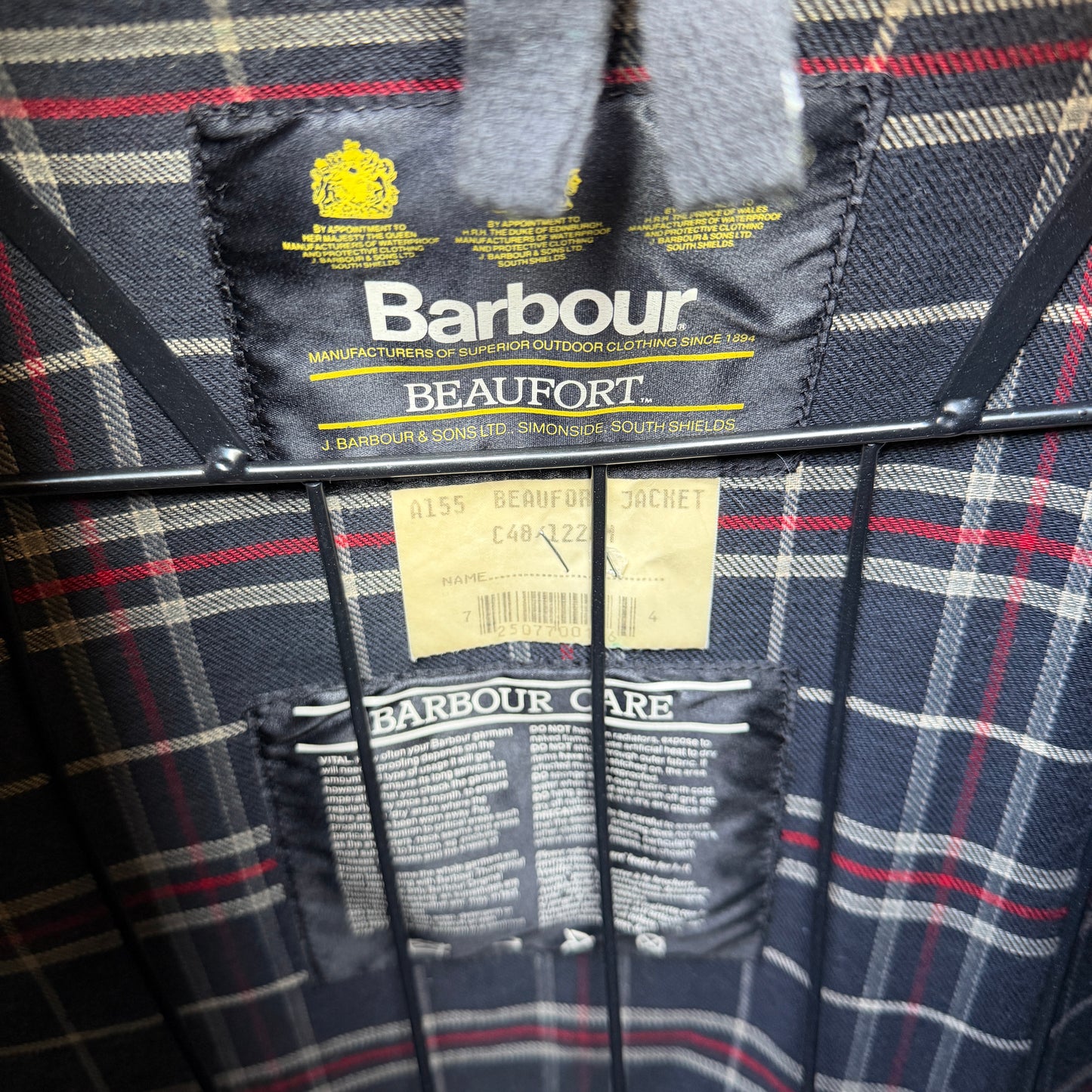 Barbour beaufort vintage C48