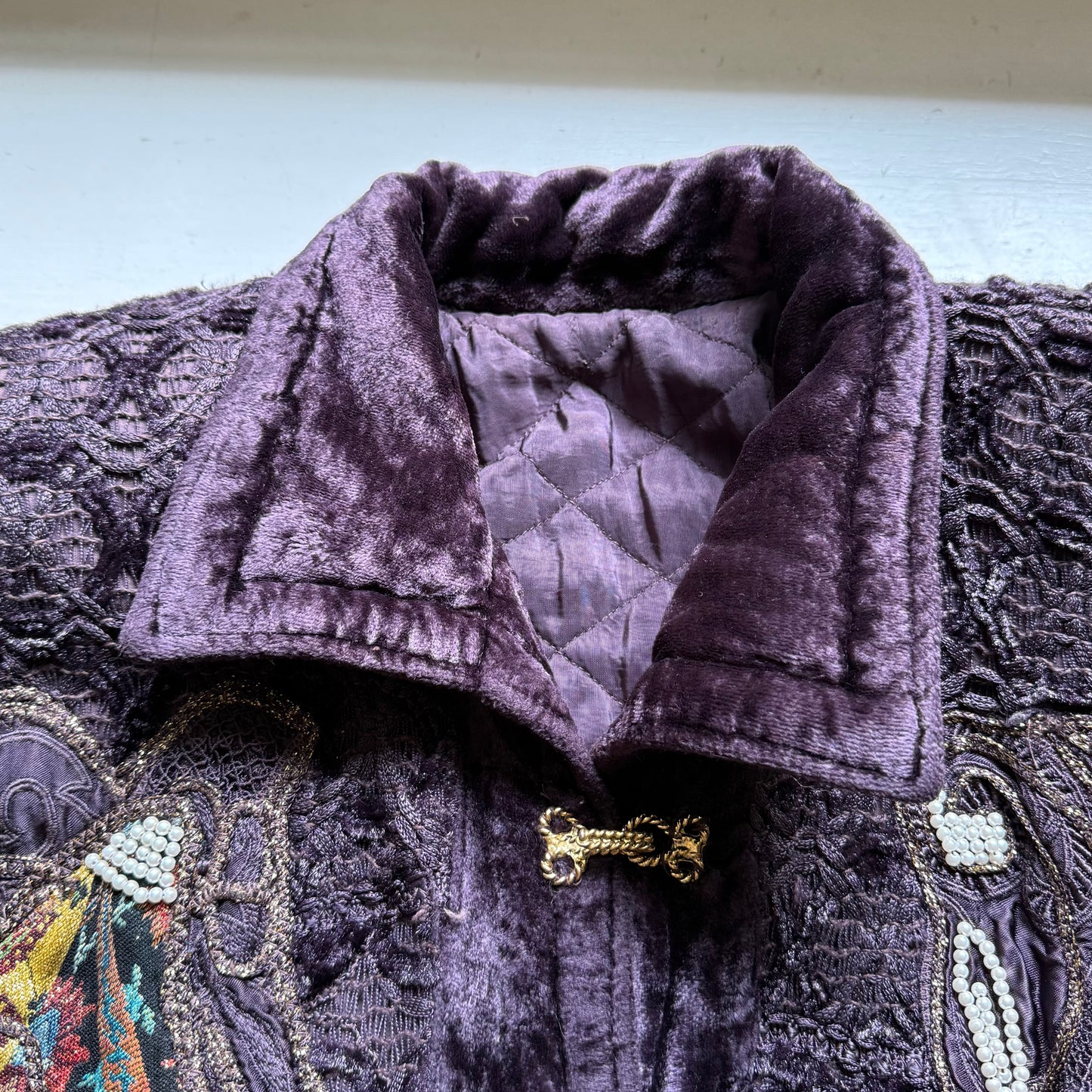 Giacca viola vintage L/XXXL