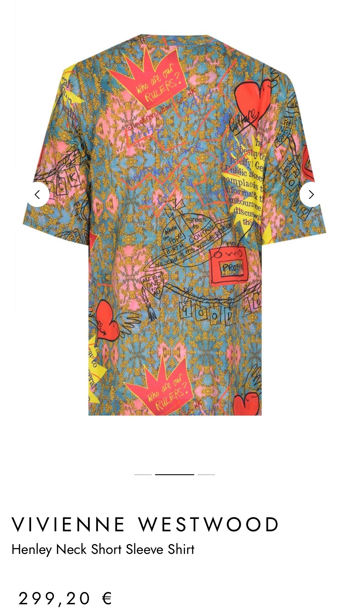 Vivienne Westwood camicia L/XXXL
