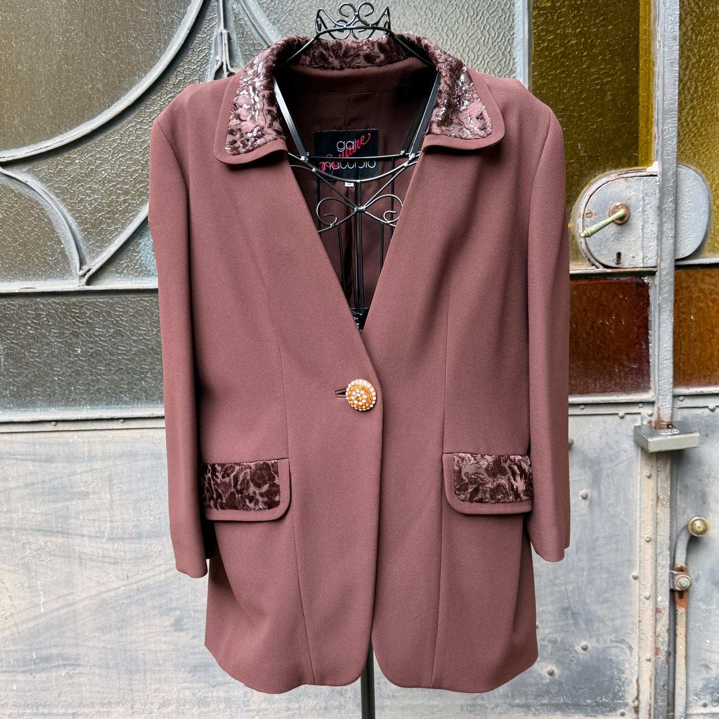 Gai Mattiolo couture blazer tg56