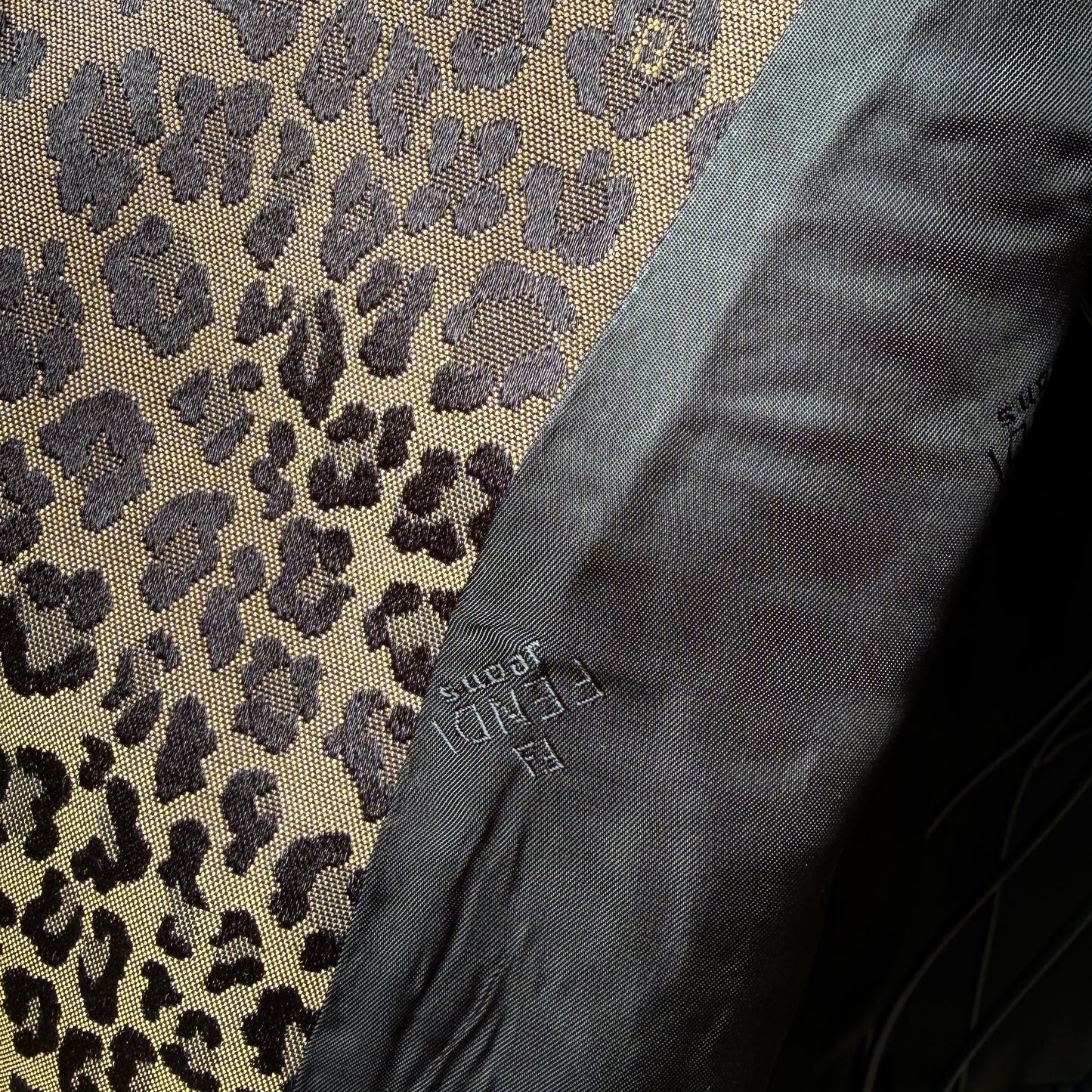 Fendi vintage maculata S/XL