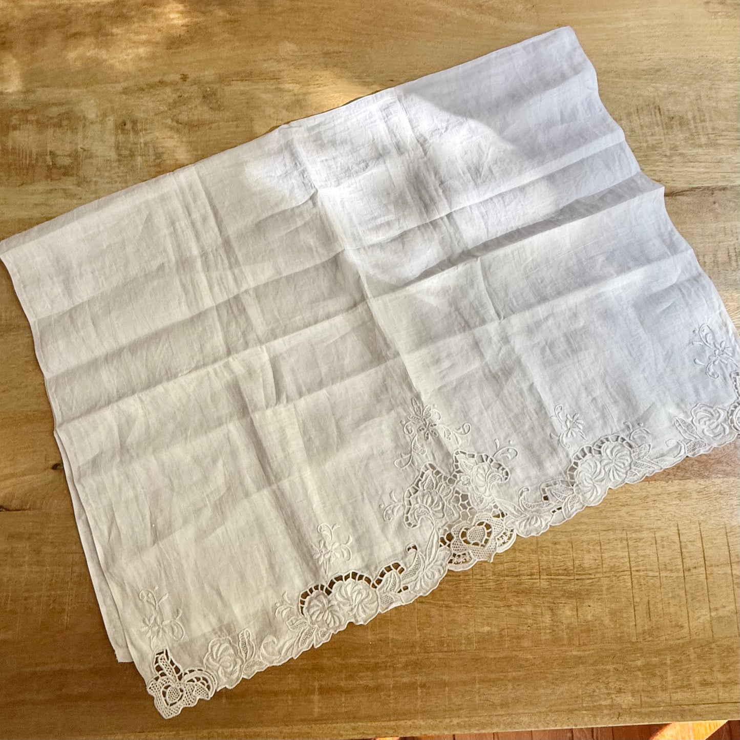 Asciugamano vintage lino
