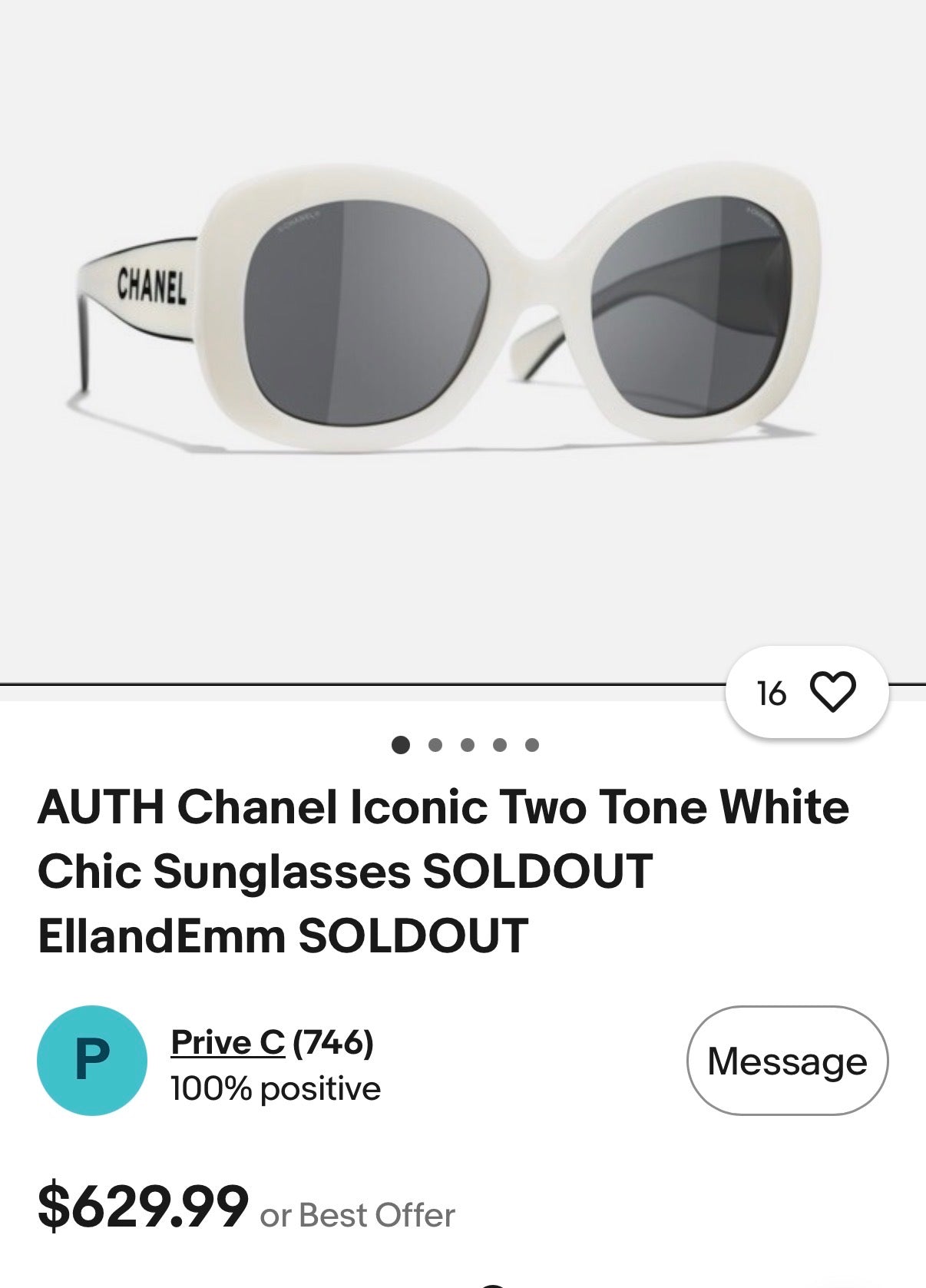 Chanel occhiali da sole