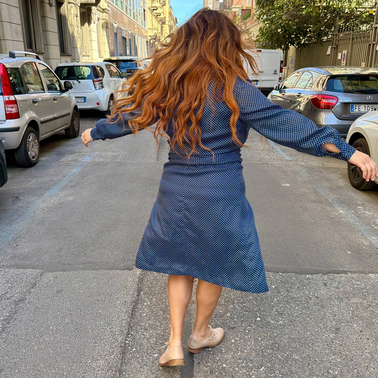 Abito sartoriale vintage L
